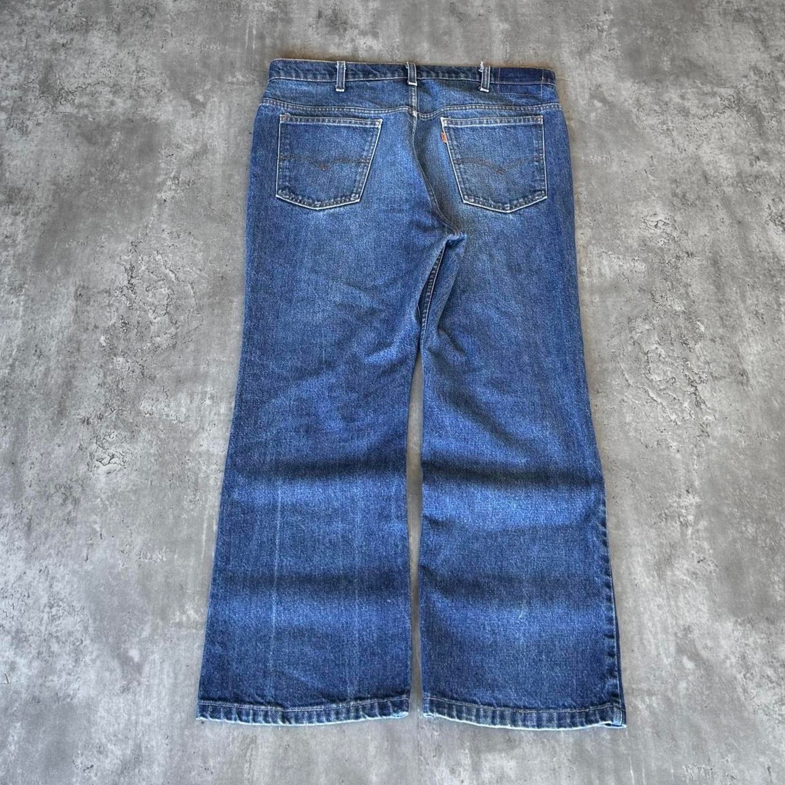 Levi's × Levi's Vintage Clothing Vintage 90s Levi’s Orange Tab Embroidered Denim Jeans Size US 36 / EU 52 - 1 Thumbnail