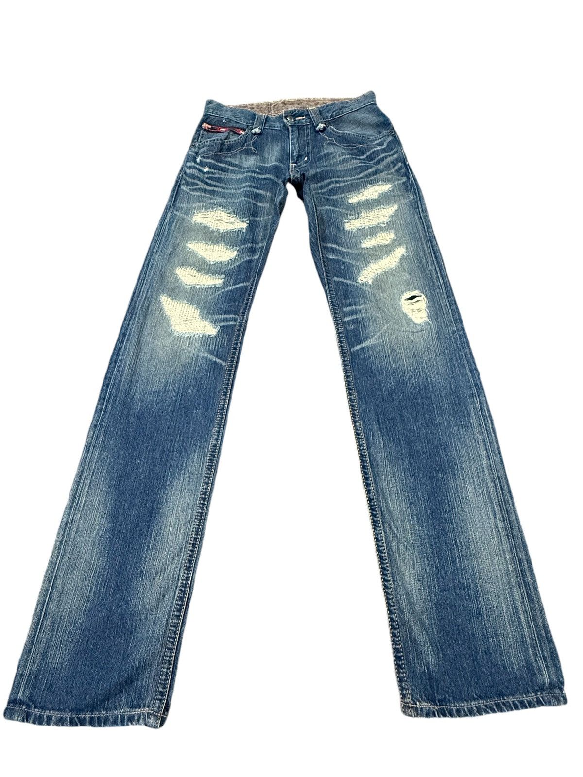 Edwin EDWIN DISTRESSED DENIM JEANS Size US 29 - 2 Thumbnail