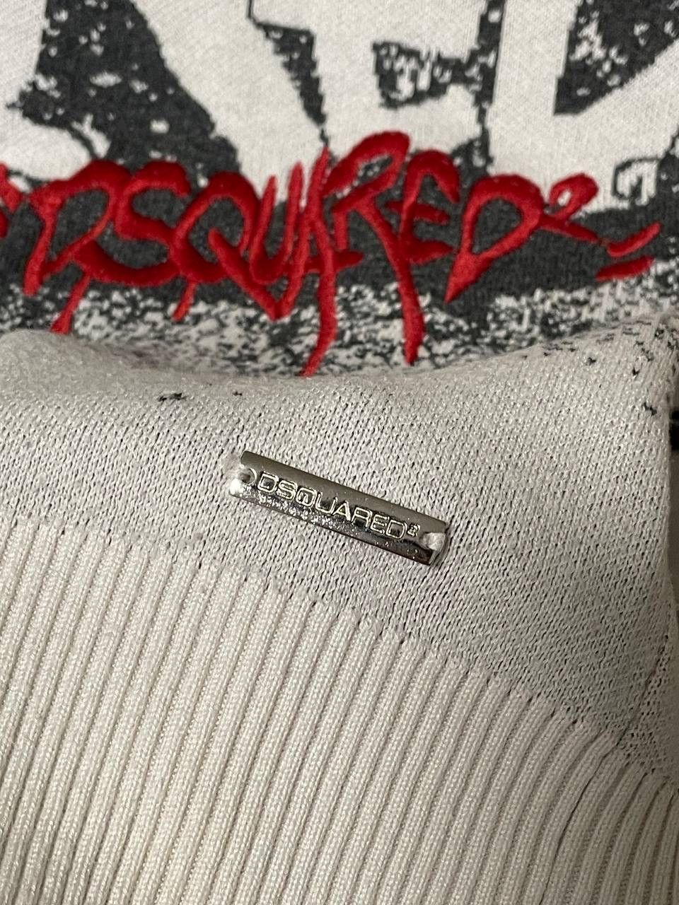 Dsquared2 DSQURED2 OVERPRINTED GRAFFITI RARE SWEATER/ SWEATSHIRT Size US S / EU 44-46 / 1 - 6 Thumbnail