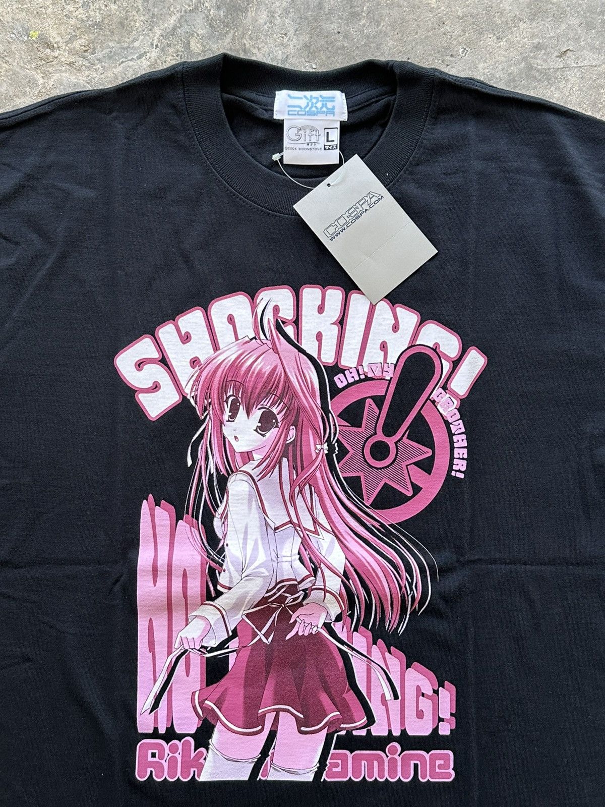 Anime Vintage 2005 Cospa Gift ”Riko“ T-shirt Size US L / EU 52-54 / 3 - 1 Thumbnail