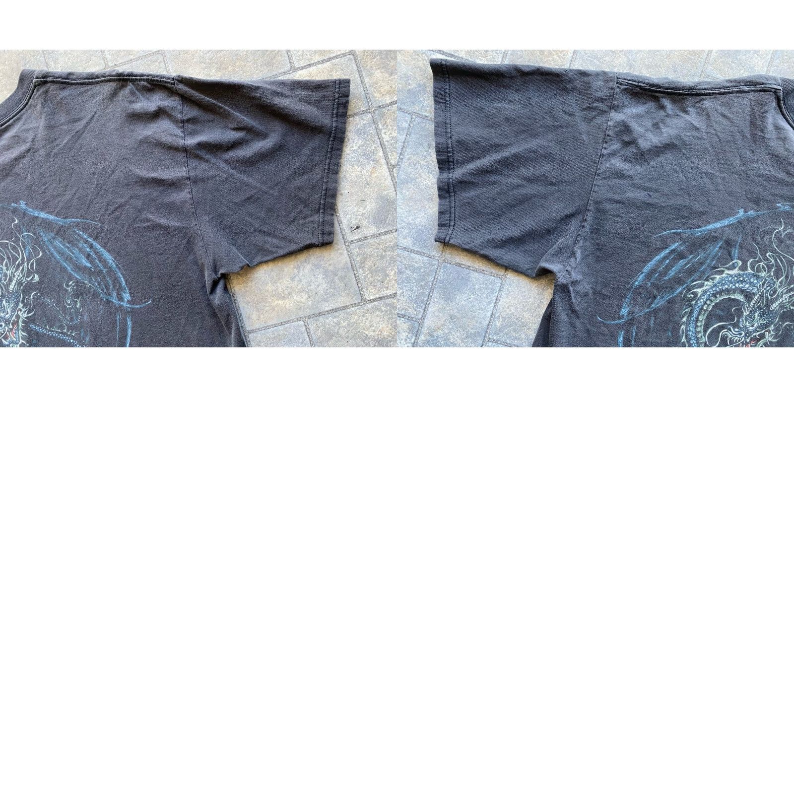 Gildan VINTAGE Guardians Of Paradise Dragon T Shirt Men’s XL Gildan Short Sleeve Black 90s 1990-1999 Mens shirt XL Size US XL / EU 56 / 4 - 10 Thumbnail