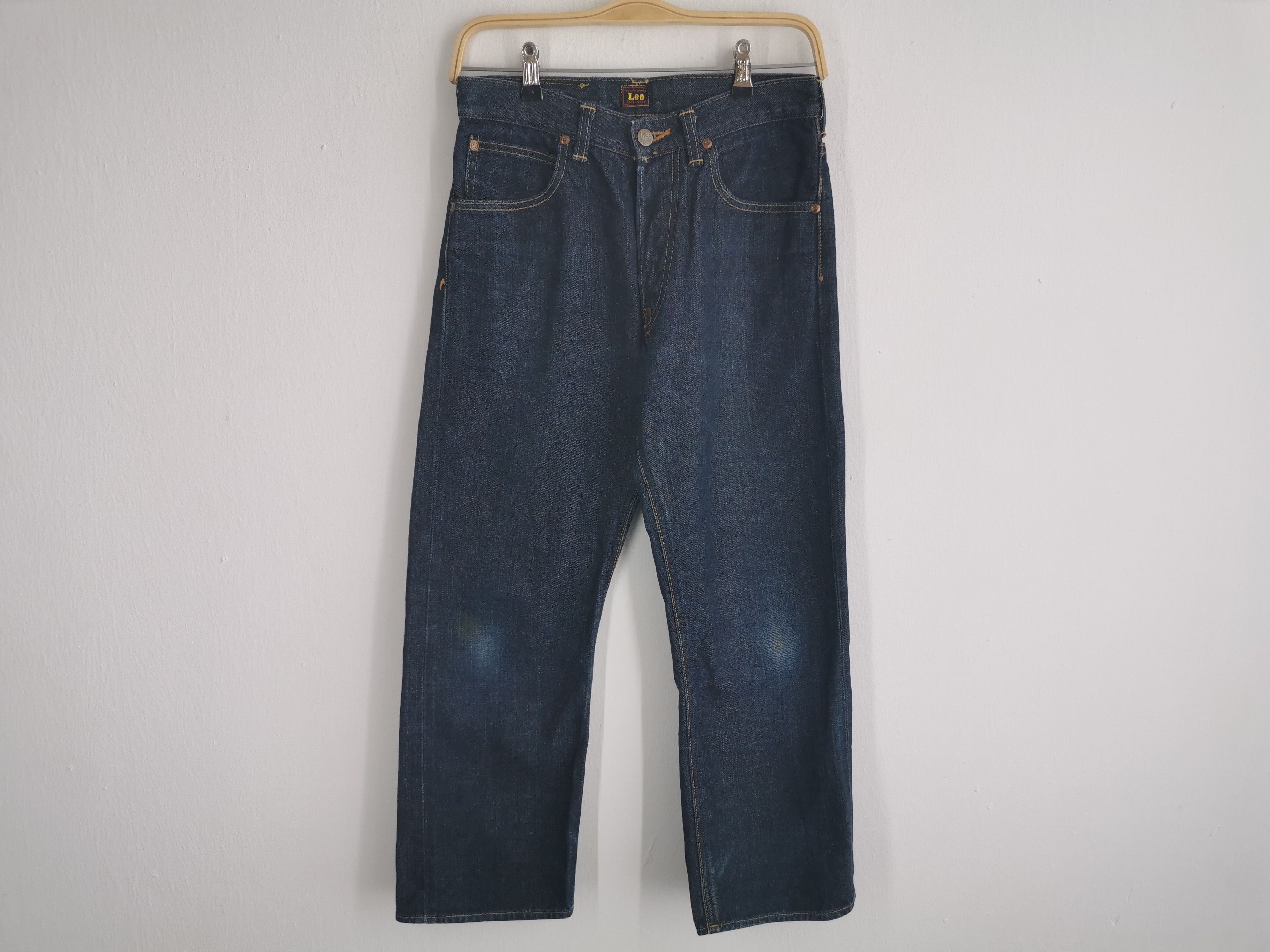 Lee Vintage Lee Half Selvedge Denim Made In Japan Size 29/29x33 Size US 29 - 2 Thumbnail