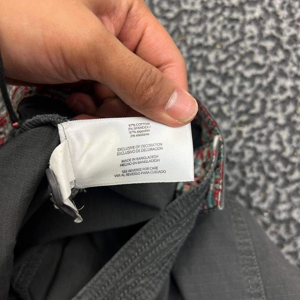 Orvis Orvis Crop Pants Women 8 Gray Chino Straight Pockets 33x25 Size 33" - 8 Thumbnail