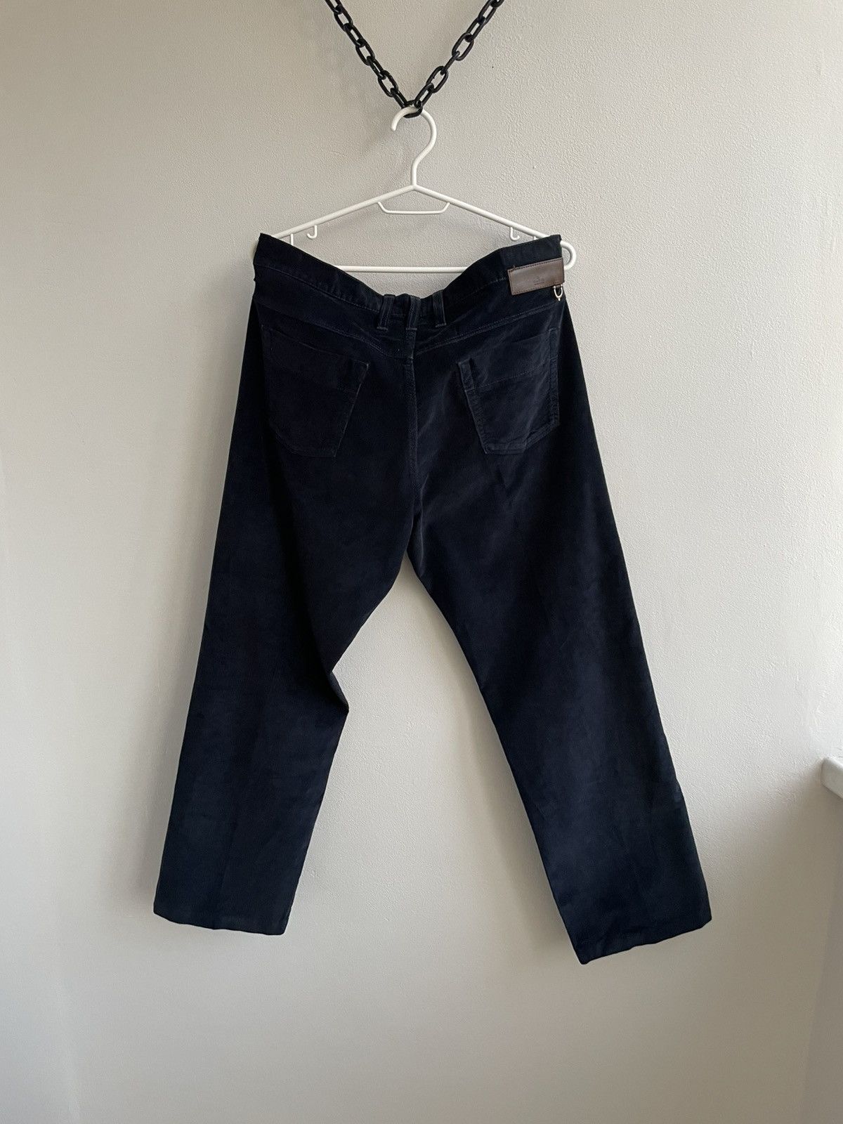 Gucci Gucci Vintage Velvet Black / Dark Blue Pants Jeans Size US 36 / EU 52 - 10 Thumbnail