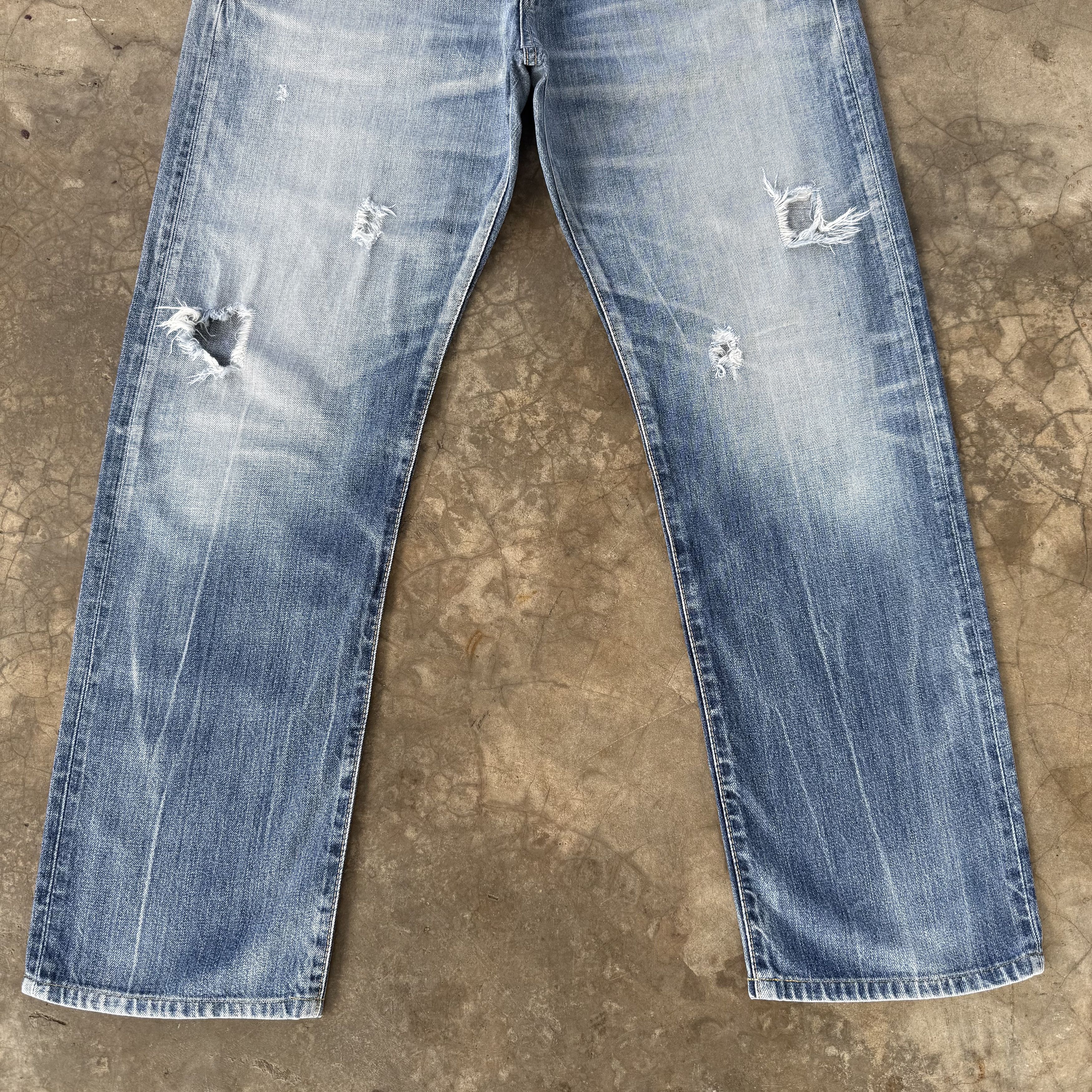 Edwin W36 Vintage Edwin Faded Denim Jean Pants Size US 36 / EU 52 - 2 Thumbnail