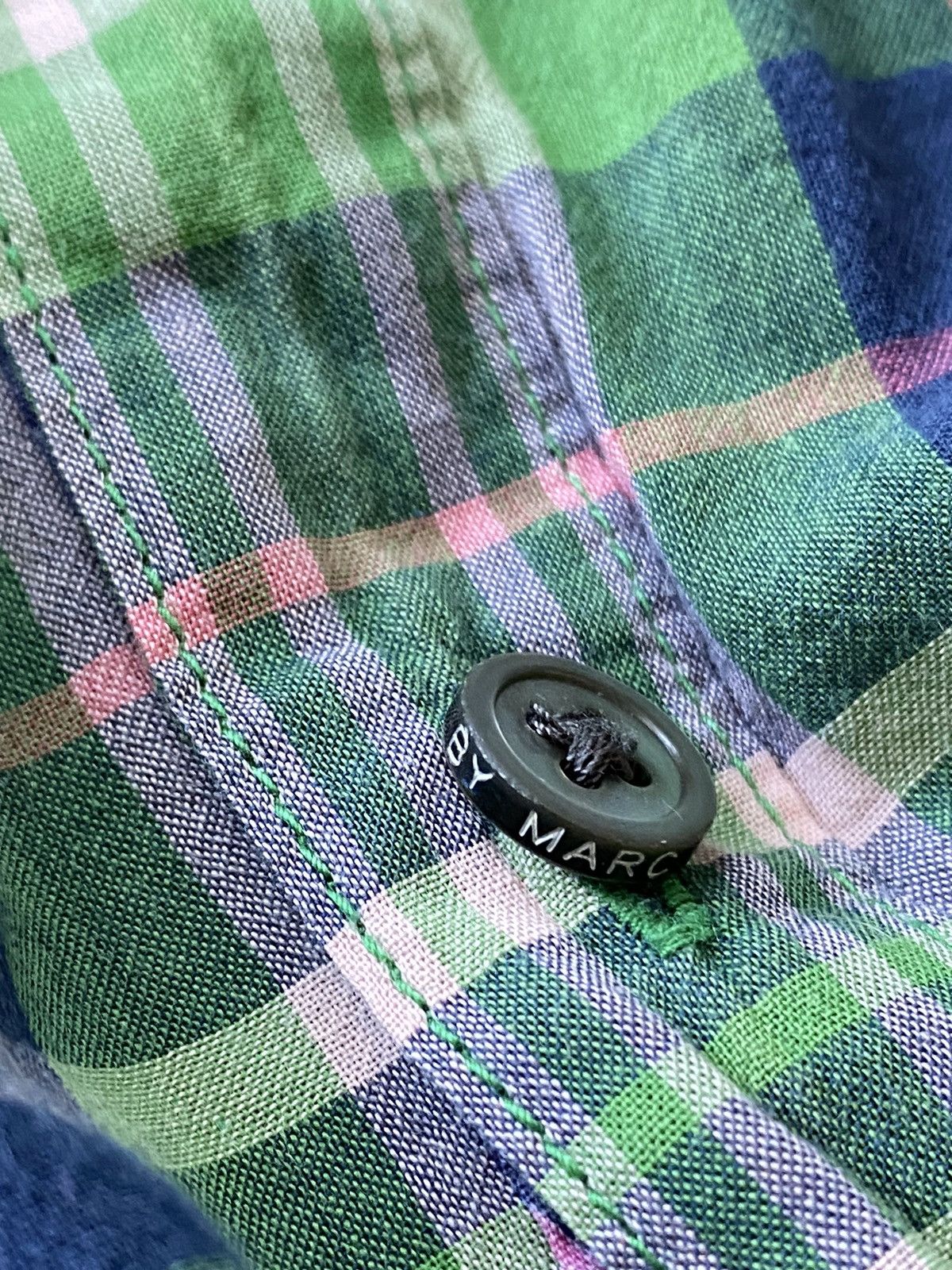 Marc by Marc Jacobs Marc by Marc Jacobs Gator Green multi check ls shirt Size US S / EU 44-46 / 1 - 7 Thumbnail