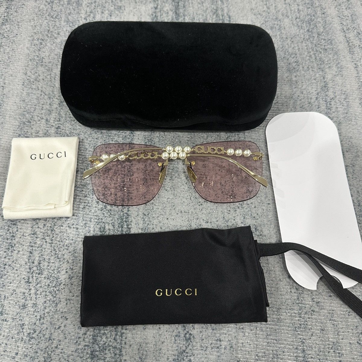 Gucci GUCCI GG1923SA 004 SUNGLASSES Size ONE SIZE - 3 Thumbnail