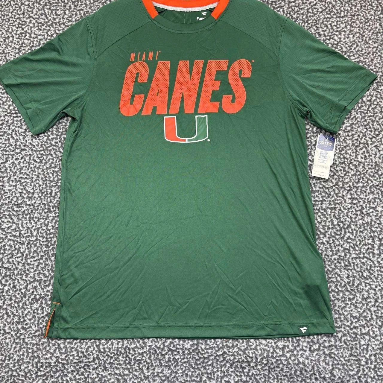Other Miami Hurricanes Shirt Men Fanatics Short Sleeve Crew Neck L Size US L / EU 52-54 / 3 - 1 Thumbnail