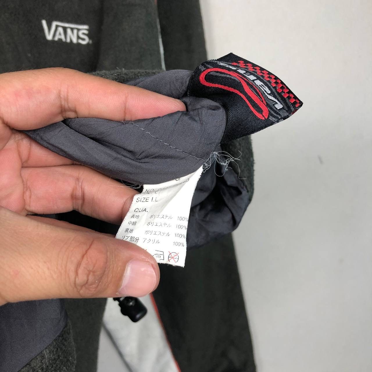 Vans Vintage Vans Skateboard Fleece Sweater Full Zipper Jacket Size US XL / EU 56 / 4 - 7 Thumbnail