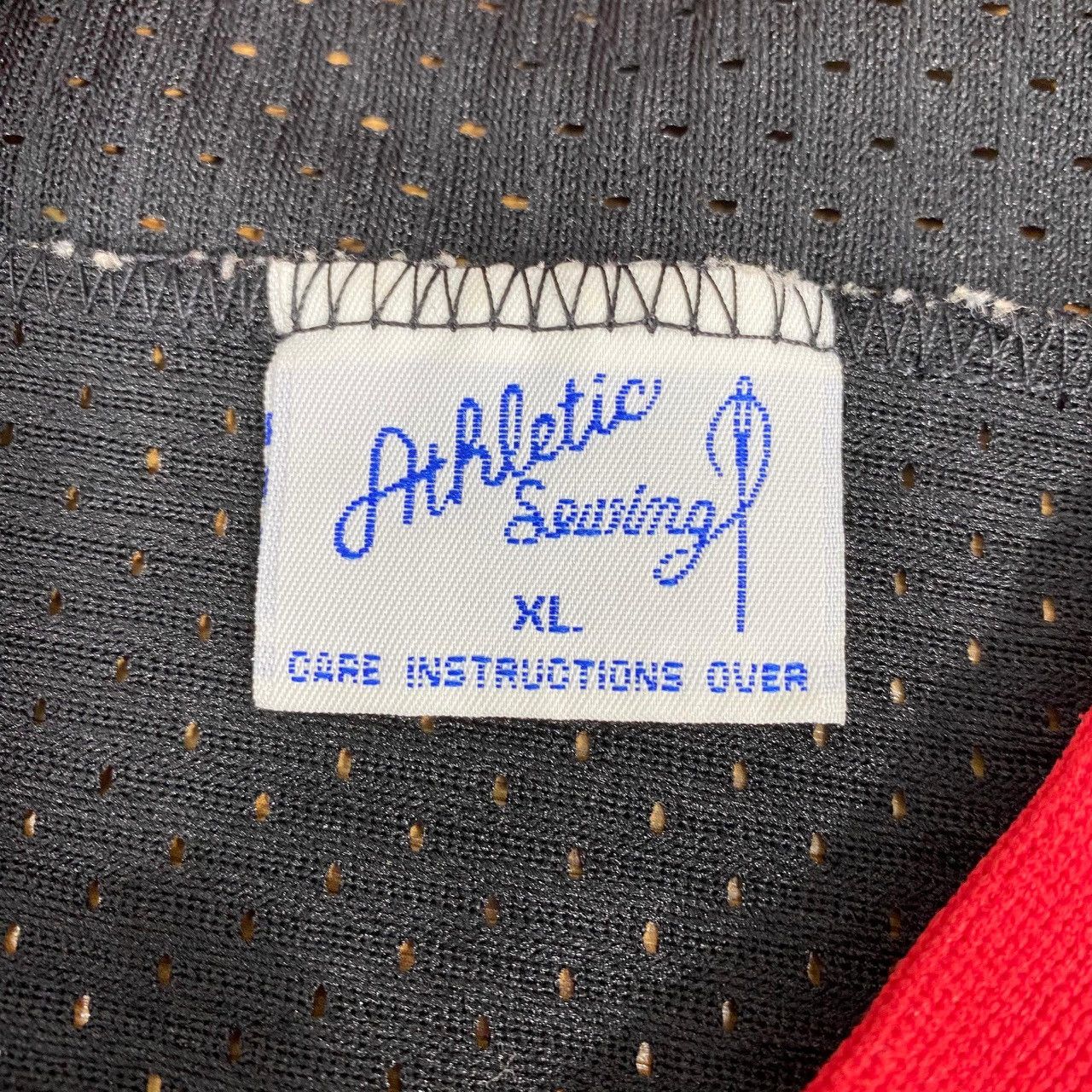 Vintage Vintage 80s Ice Hockey Jersey Athletic Sewing Tag Size US XL / EU 56 / 4 - 4 Thumbnail