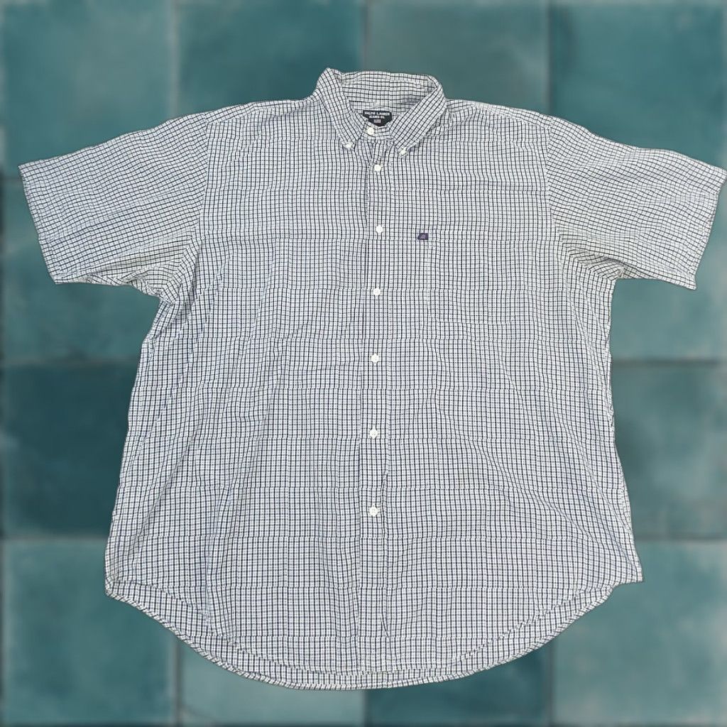 Ralph Lauren Ralph Lauren Jeans Co Button-Down Shirt Men XL Short Sleeve Multicolor EUC Size US XL / EU 56 / 4 - 1 Thumbnail