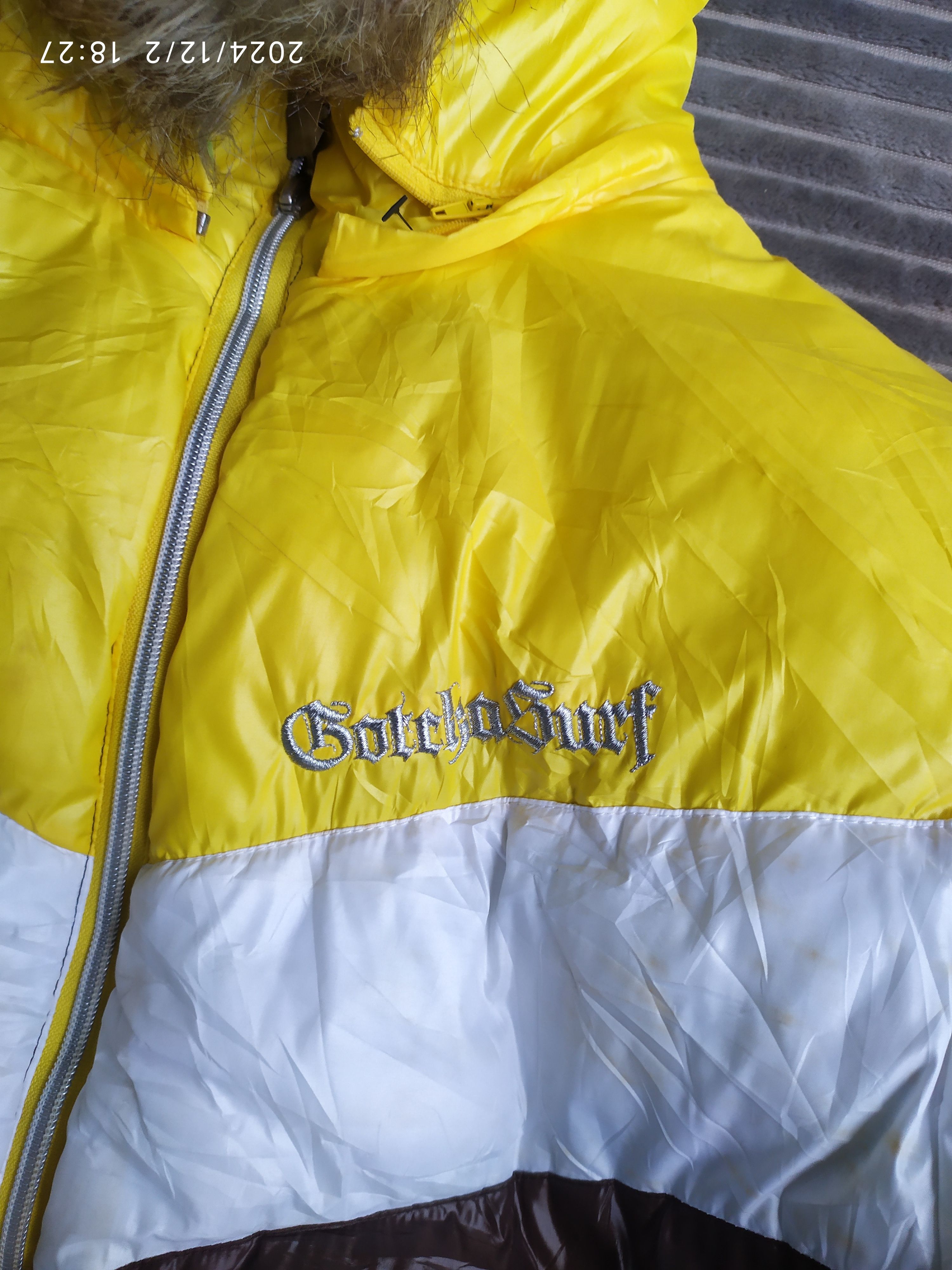 Gotcha × If Six Was Nine × Japanese Brand Vintage Gotcha Ride Surf Hoodie Fur Jacket Size US XL / EU 56 / 4 - 2 Thumbnail