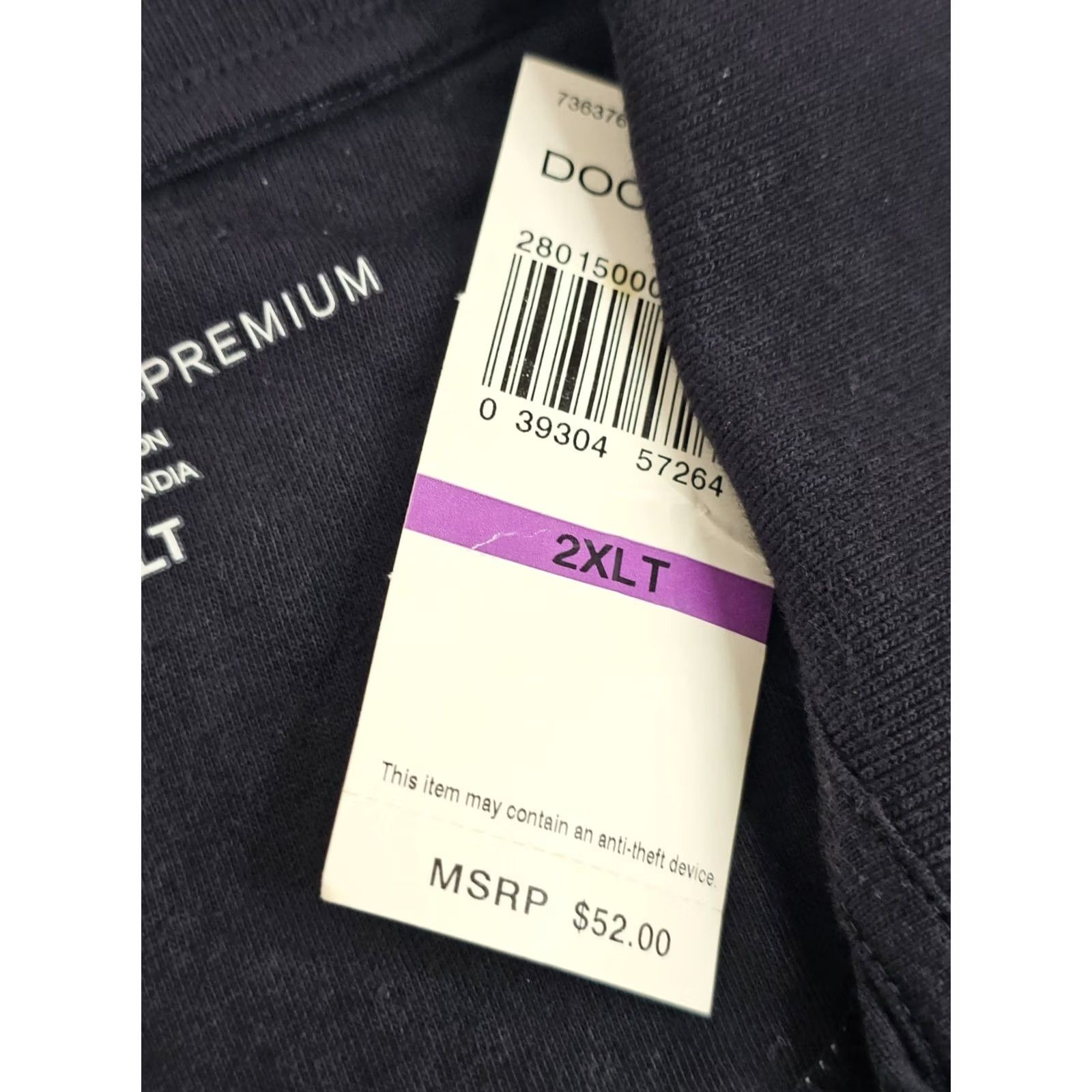 Dockers VINTAGE Dockers Polo Shirt Men XL Gray Striped Ribbed Cotton Collared 2 Tone Black Collar Shirts Polo Size US XL / EU 56 / 4 - 6 Thumbnail