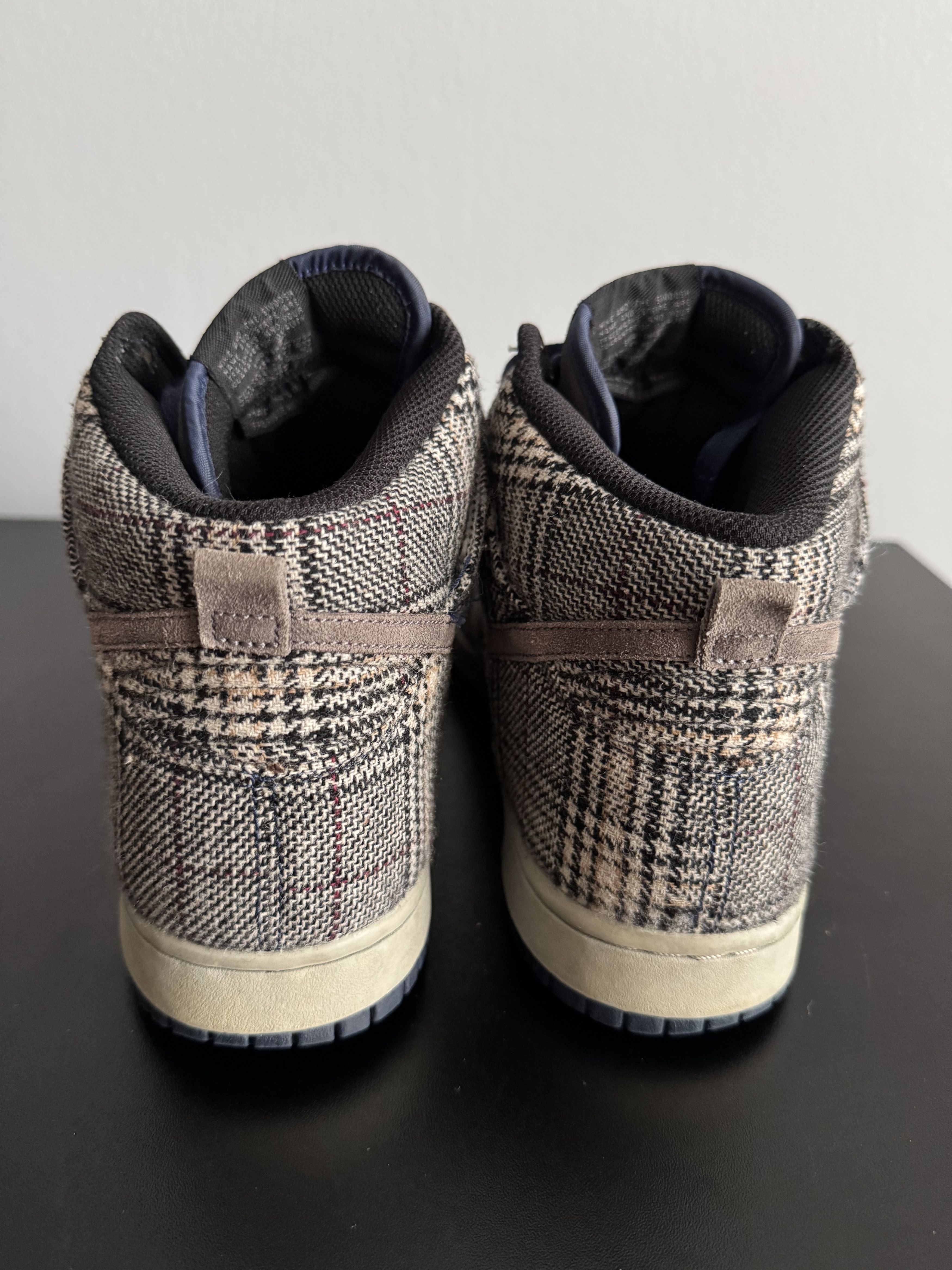 Nike Nike Dunk High Premium Tweed Pack 2007 306968-003 sb harris Size US 10 / EU 43 - 2 Thumbnail