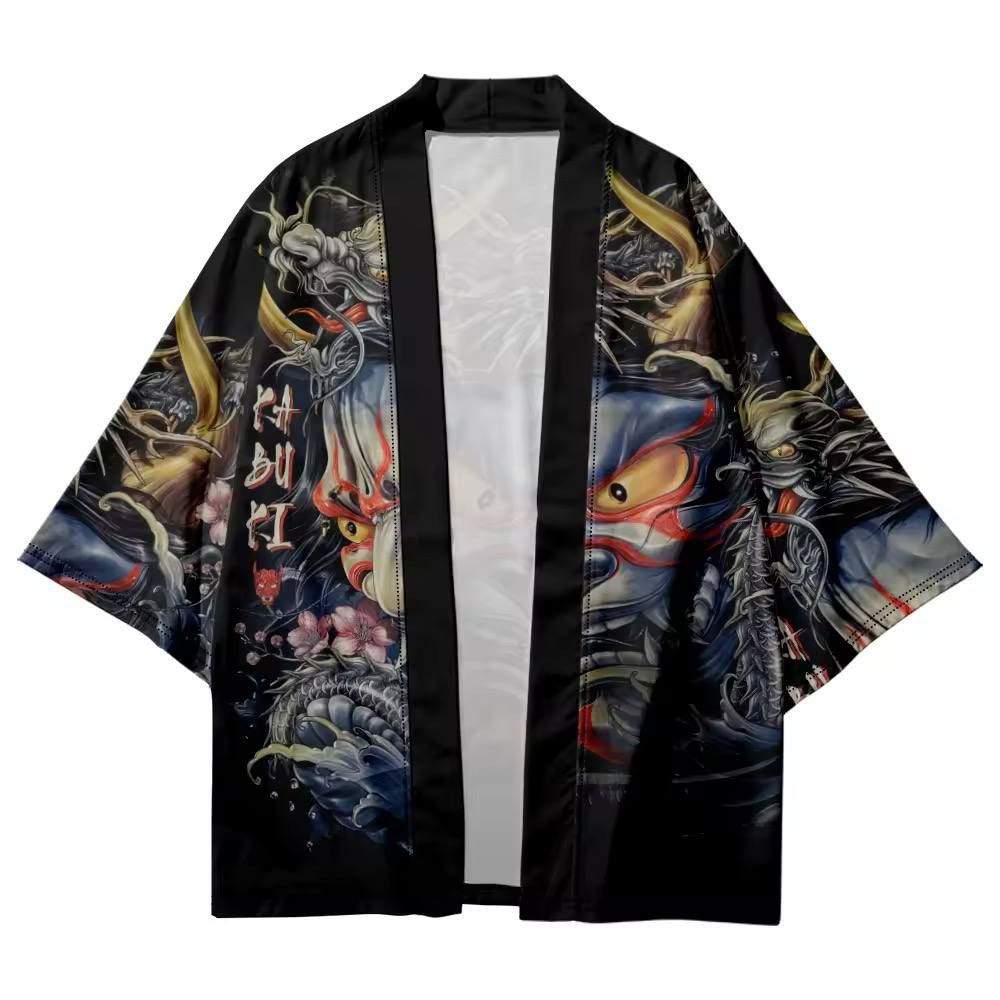 Japanese Brand × Vintage Japanese-style dragon shirt Size US L / EU 52-54 / 3 - 2 Thumbnail