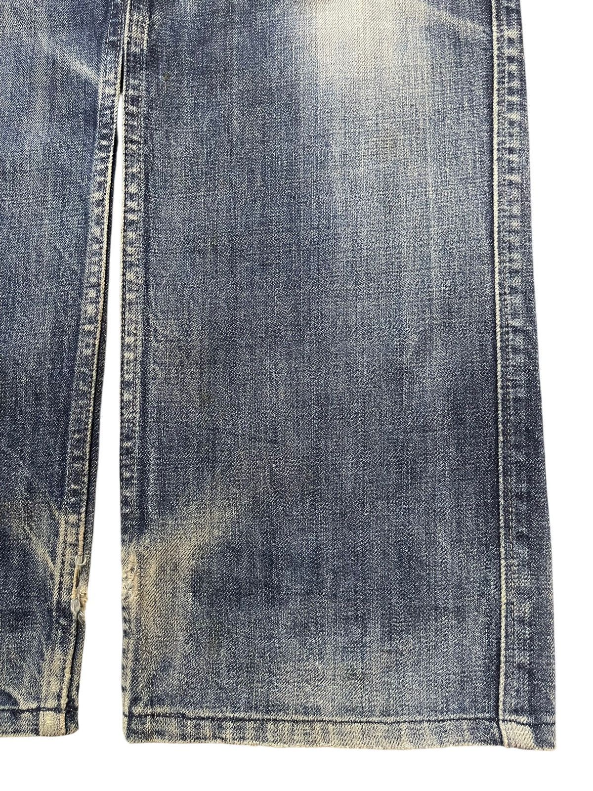 Lee Vintage Lee Bush Pants Faded Wash Style Baggy Style Jeans Size US 33 - 8 Thumbnail