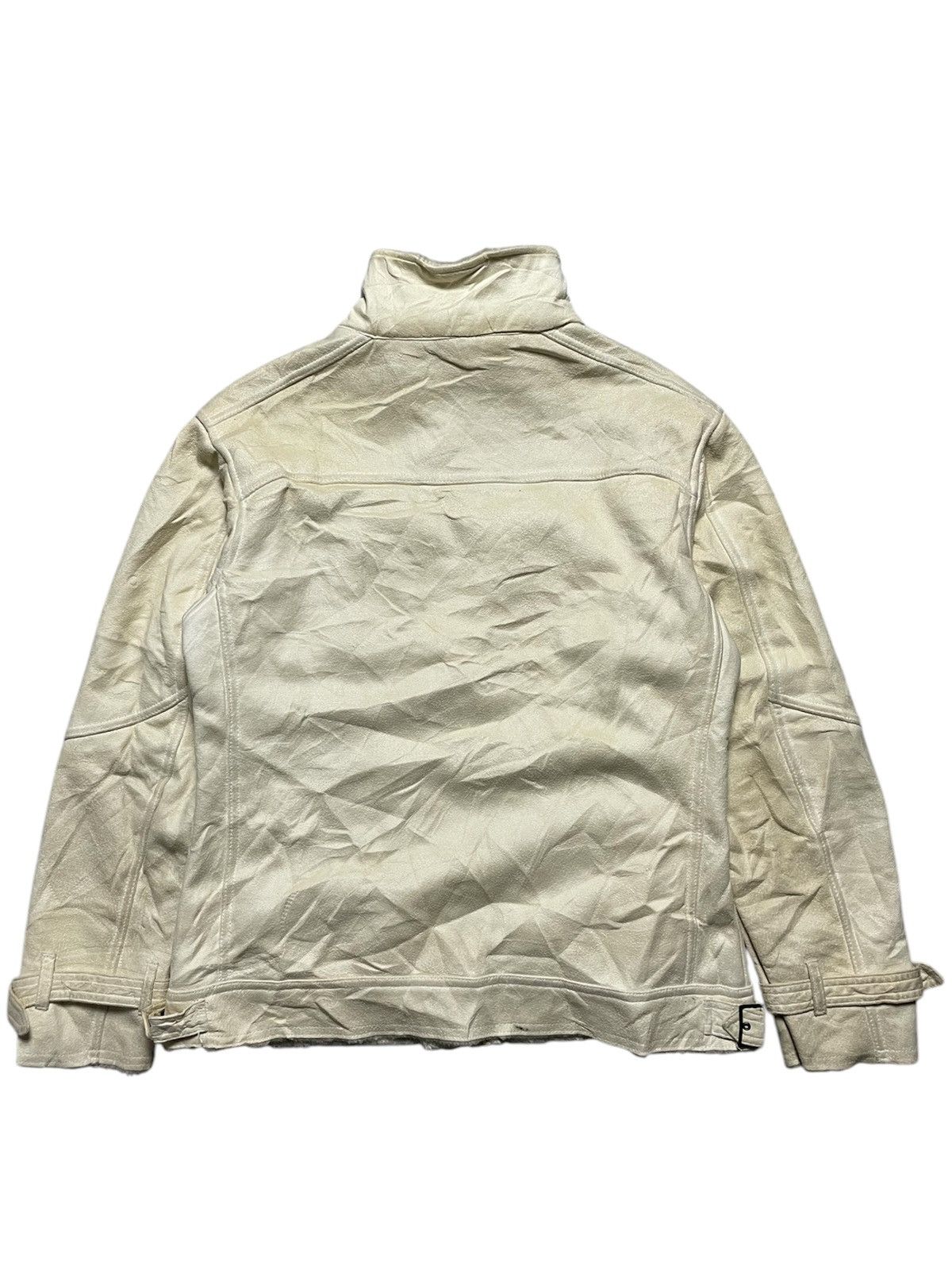 14th Addiction × If Six Was Nine × Le Grande Bleu (L.G.B.) 2000’s Urban Collection Faux Shearling Biker Style Jacket Size US M / EU 48-50 / 2 - 5 Thumbnail