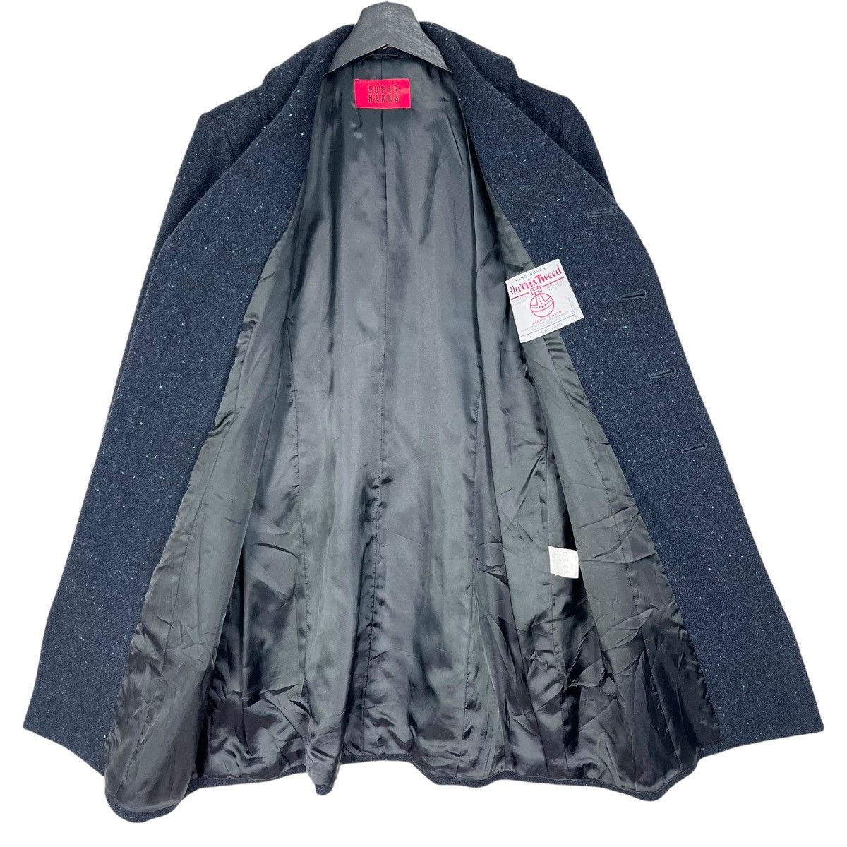 Harris Tweed Harris Tweed X Super Hakka Women Wool Coat Size M / US 6-8 / IT 42-44 - 7 Thumbnail