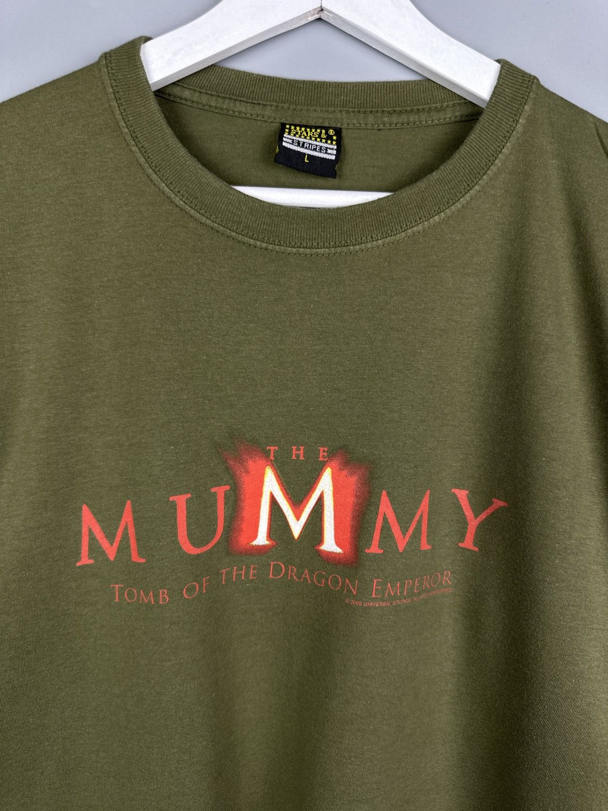 Vintage Vintage The Mummy Tomb Of The Emperor Movie Promo T Shirt Size US L / EU 52-54 / 3 - 3 Thumbnail