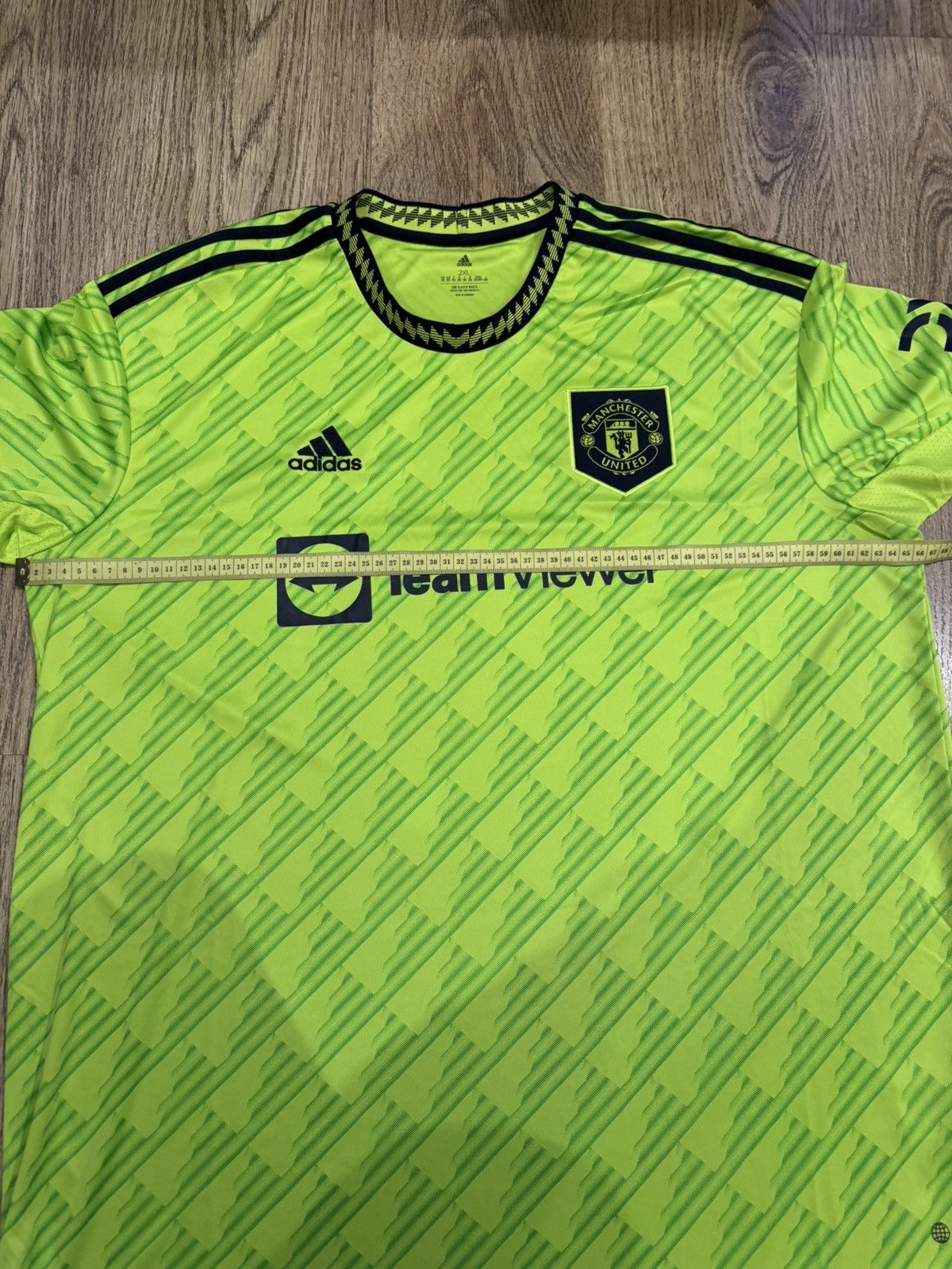 Adidas MANCHESTER UNITED 2022 -23 FOOTBALL JERSEY ADIDAS HE2981 XXL Size US XXL / EU 58 / 5 - 3 Thumbnail