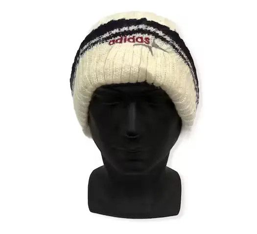Adidas Vintage Adidas Small Logo Beanie Hat Size ONE SIZE - 1 Thumbnail