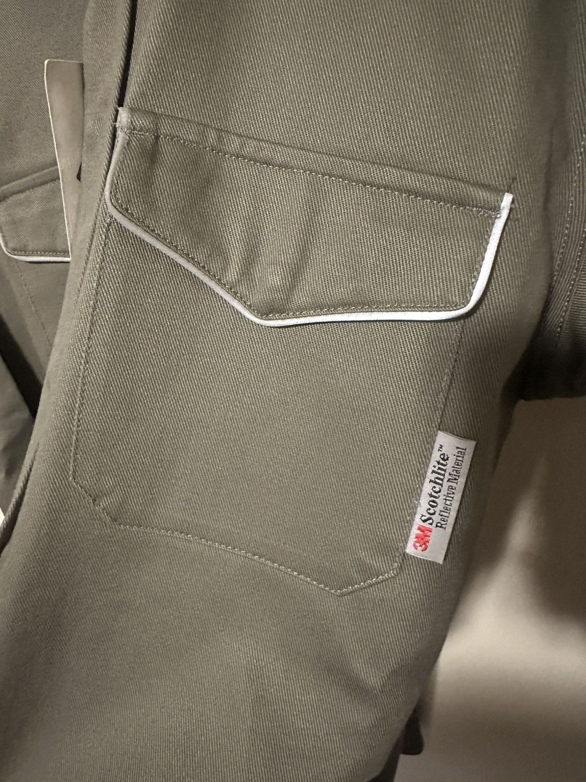 GR10K GR10K - Olive Green Button Up Shirt Size US M / EU 48-50 / 2 - 4 Thumbnail