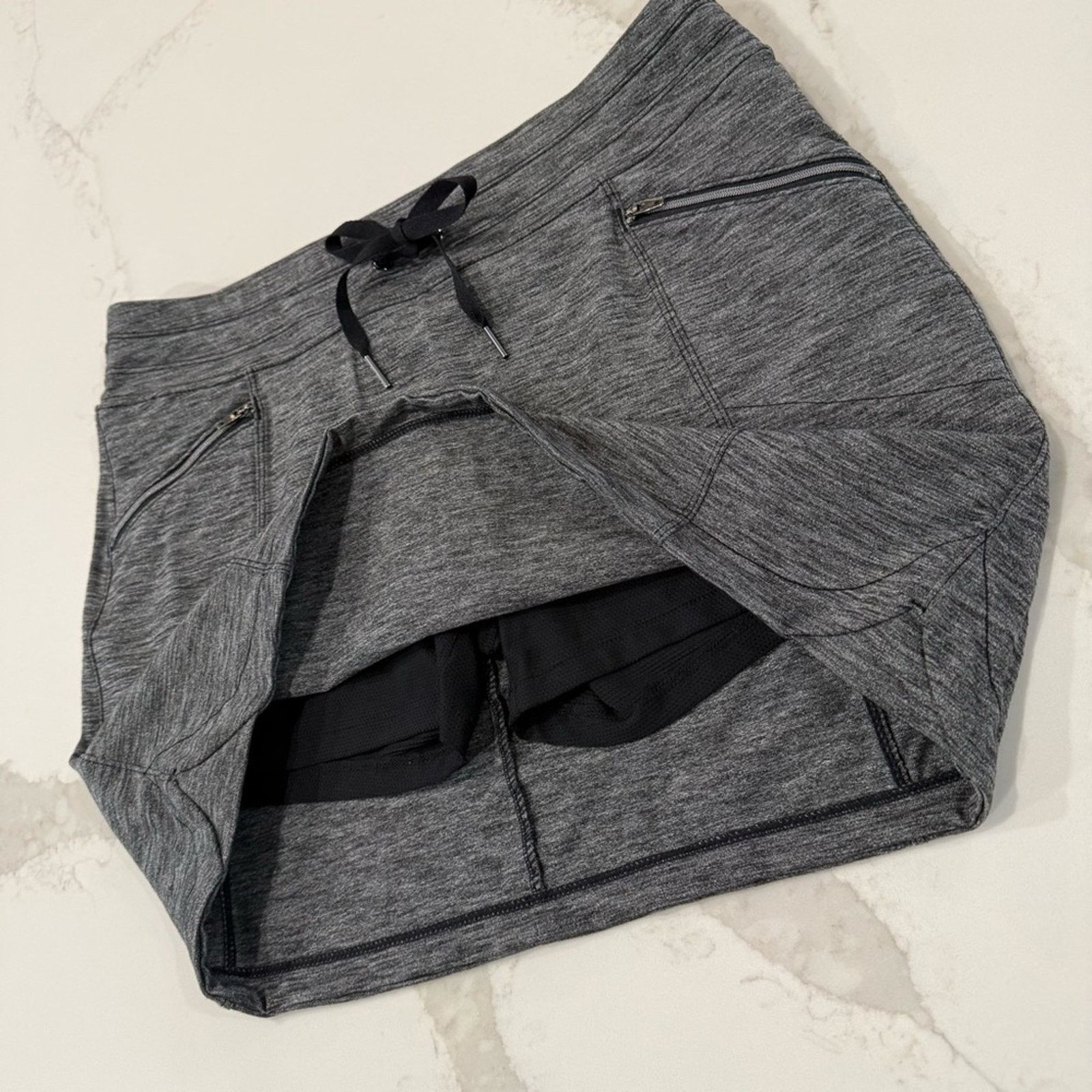 Athleta Athleta Metro Downtown Skort Skirt Women’ Medium HeatherGray Size 30" / US 8 / IT 44 - 5 Thumbnail