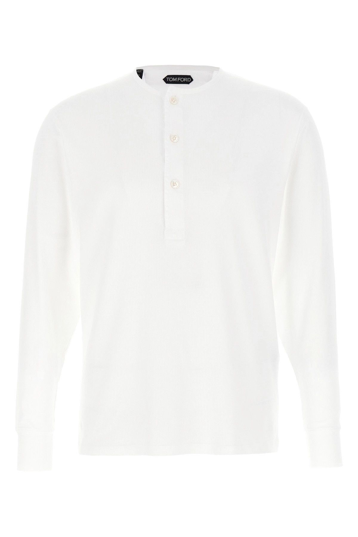 Tom Ford Ribbed cotton t-shirt Size US XXL / EU 58 / 5 - 1 Thumbnail