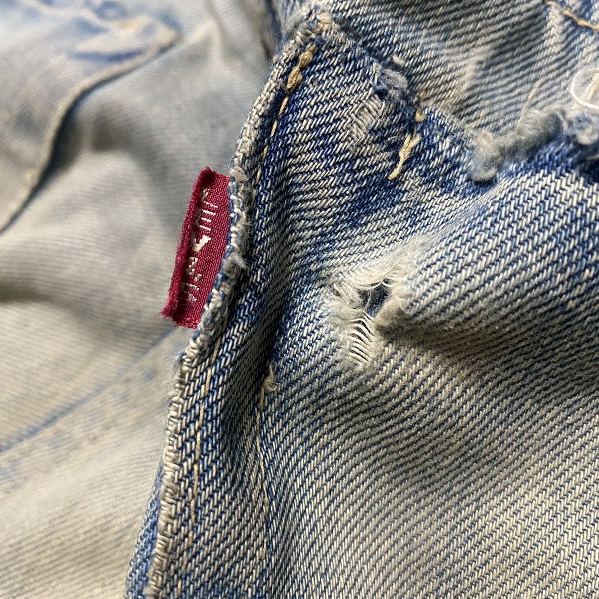 Levi's Vintage Levis 501 Big E Hidden Rivet Denim Selvedge Jeans Size US 30 / EU 46 - 16 Thumbnail