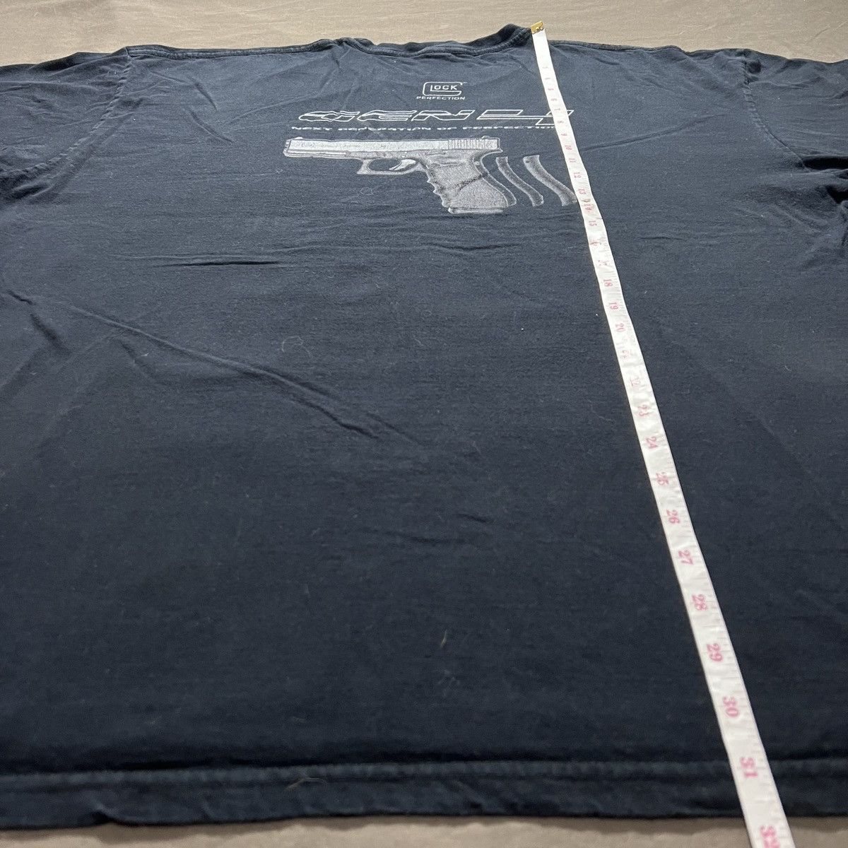 Vintage Vintage Y2K Glock Perfection Pistol Handgun Drill Tee 3XL Size US XXL / EU 58 / 5 - 7 Thumbnail