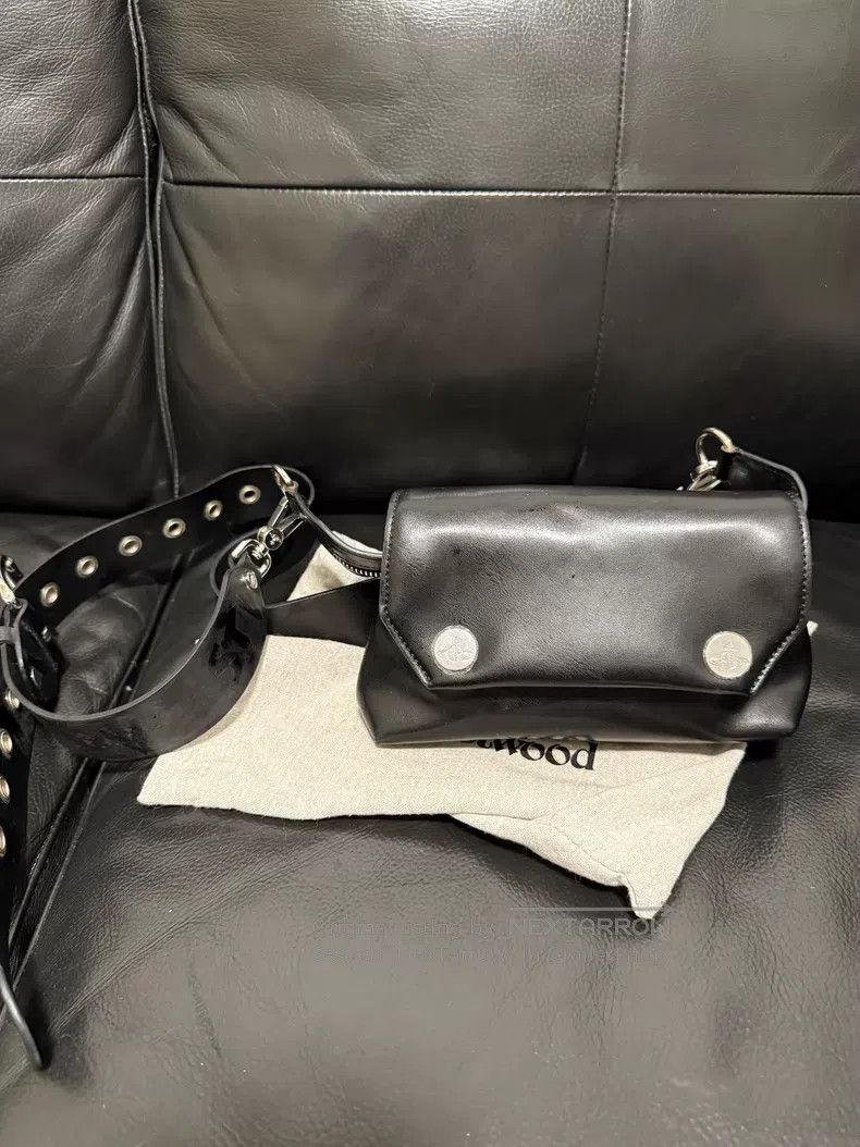 Vivienne Westwood Vivienne Westwood size OS Leather crossbody bag, single sho Size ONE SIZE - 1 Thumbnail