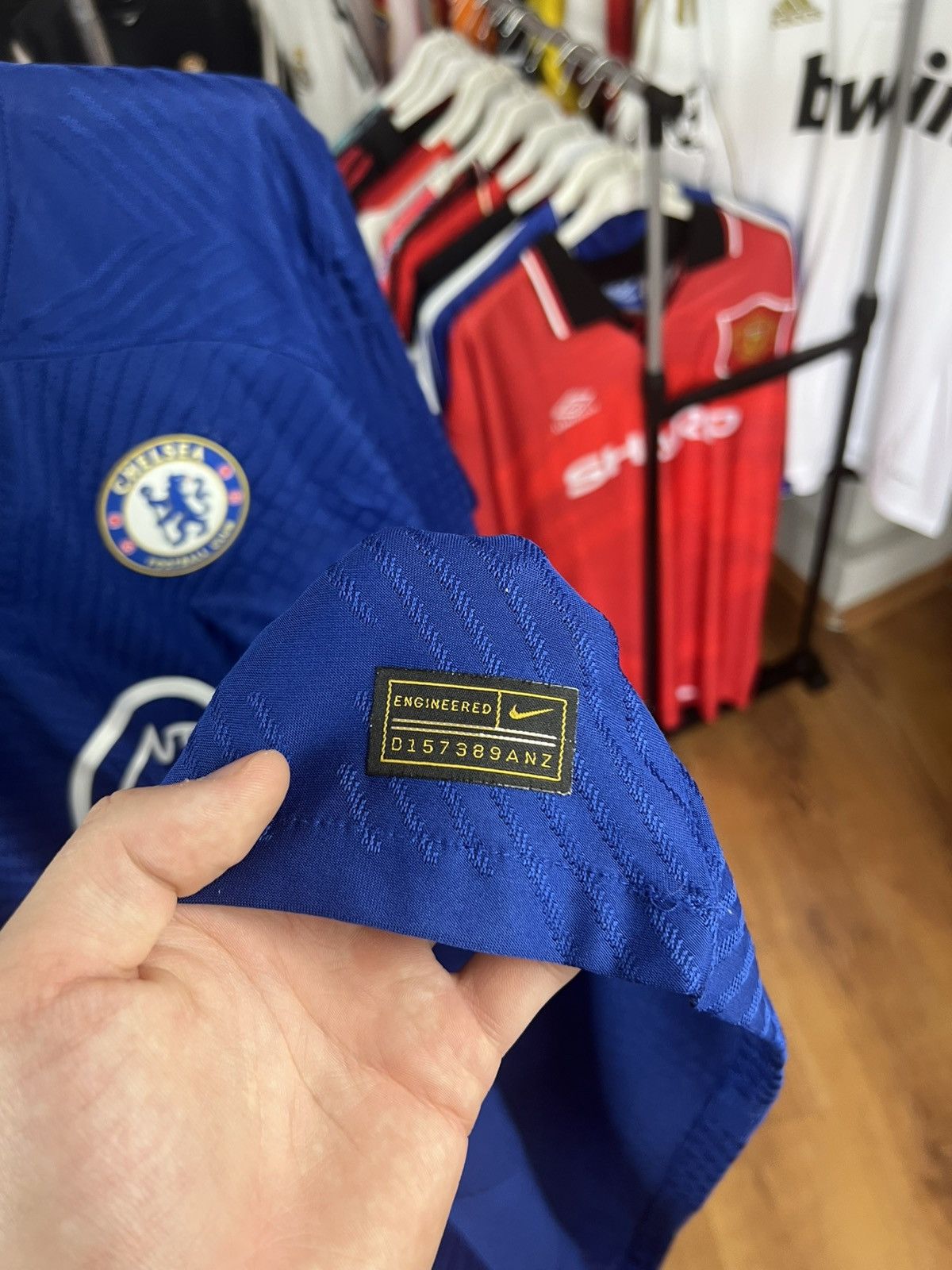 Nike Soccer Jersey Nike Chelsea 2022/23 Mount #19 Size US XL / EU 56 / 4 - 6 Thumbnail