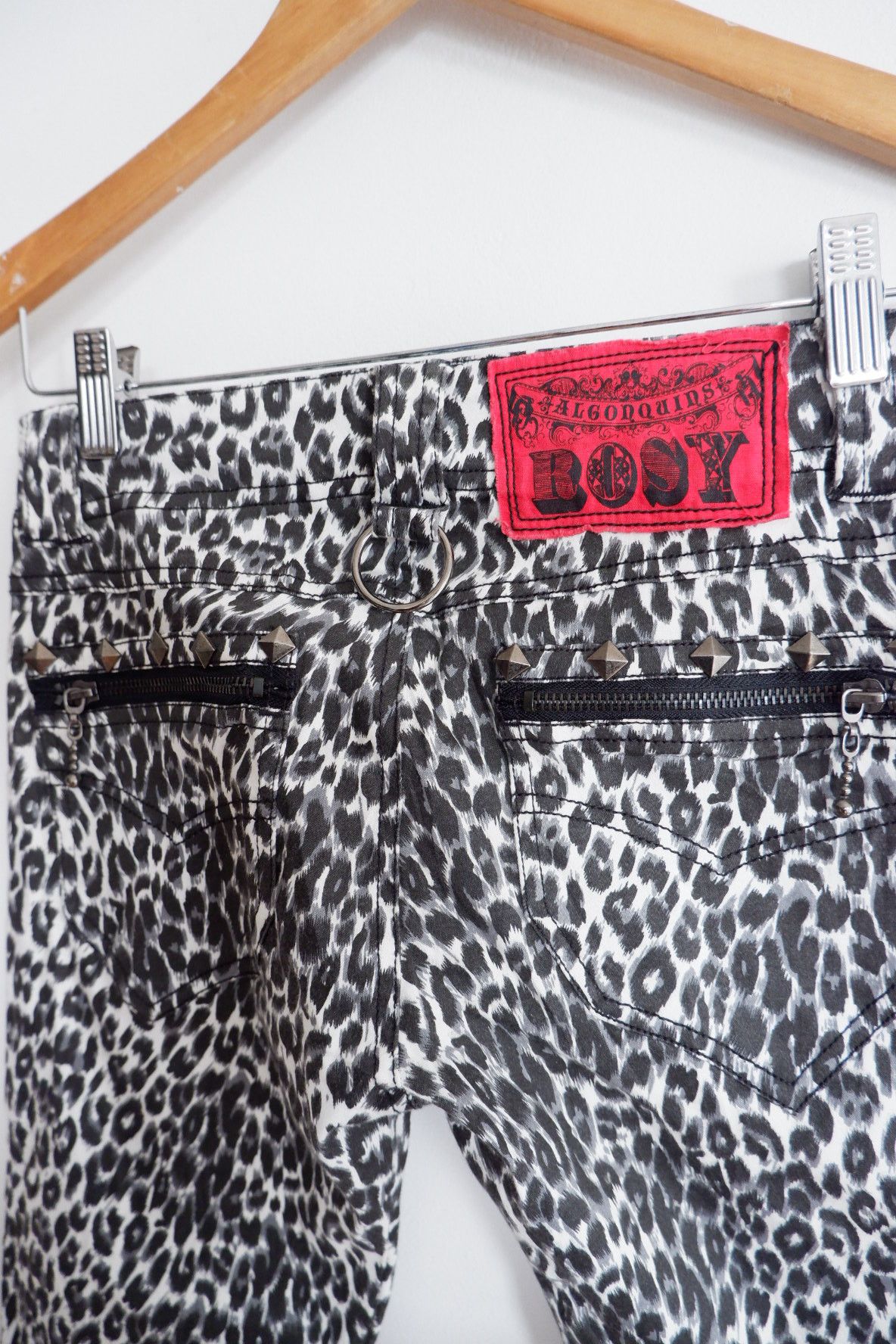 Japanese Brand Vintage Algonquins Gothic Leopard Pants Size 26" / US 2 / IT 38 - 5 Thumbnail