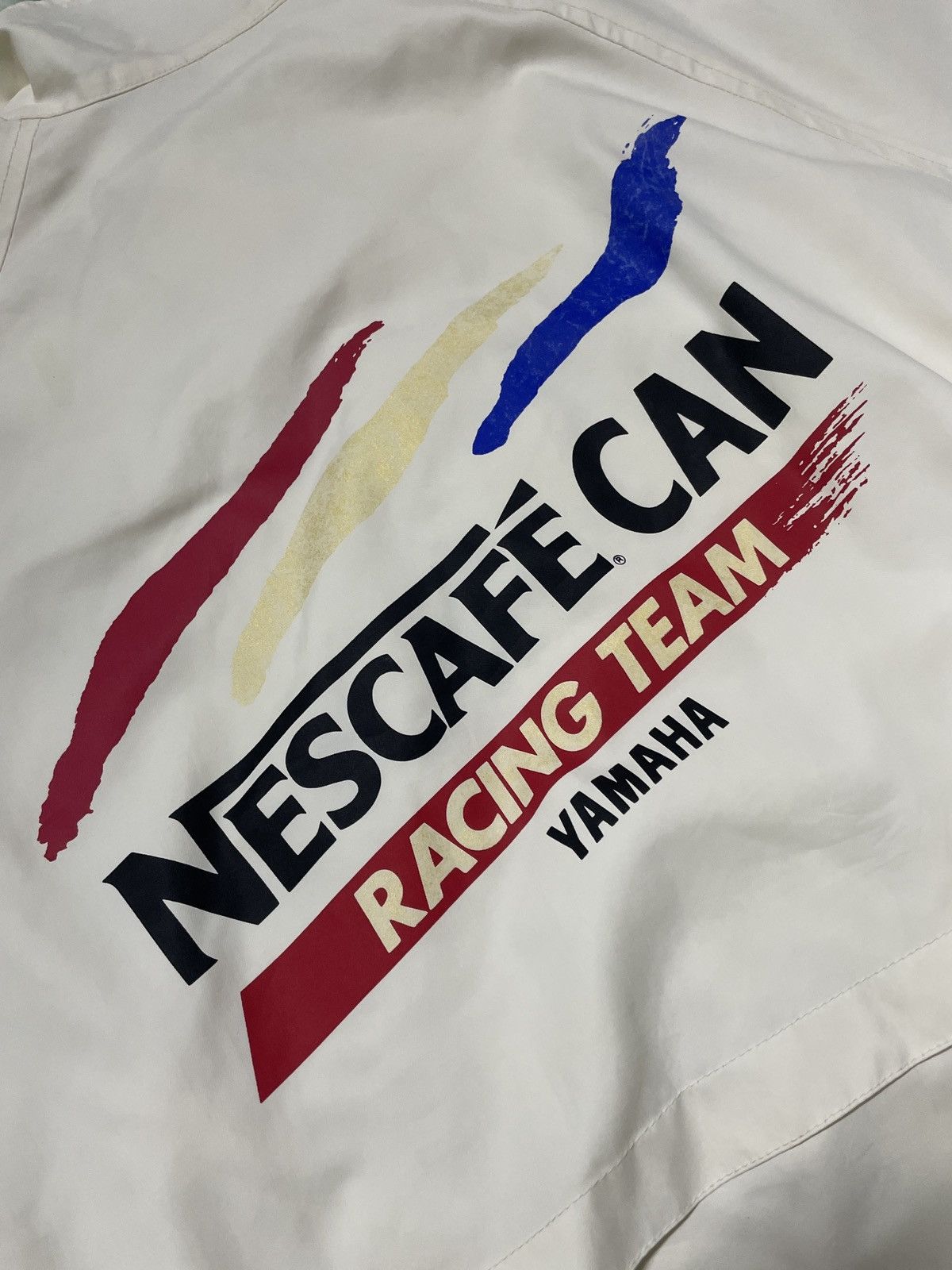 Vintage × Yamaha Nescafe Can Yamaha Racing Team Size US L / EU 52-54 / 3 - 6 Thumbnail
