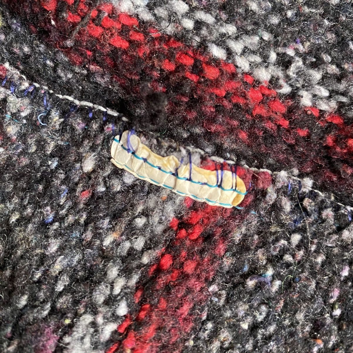Vintage Black & Red Striped Baja Hoodie Size US M / EU 48-50 / 2 - 13 Thumbnail