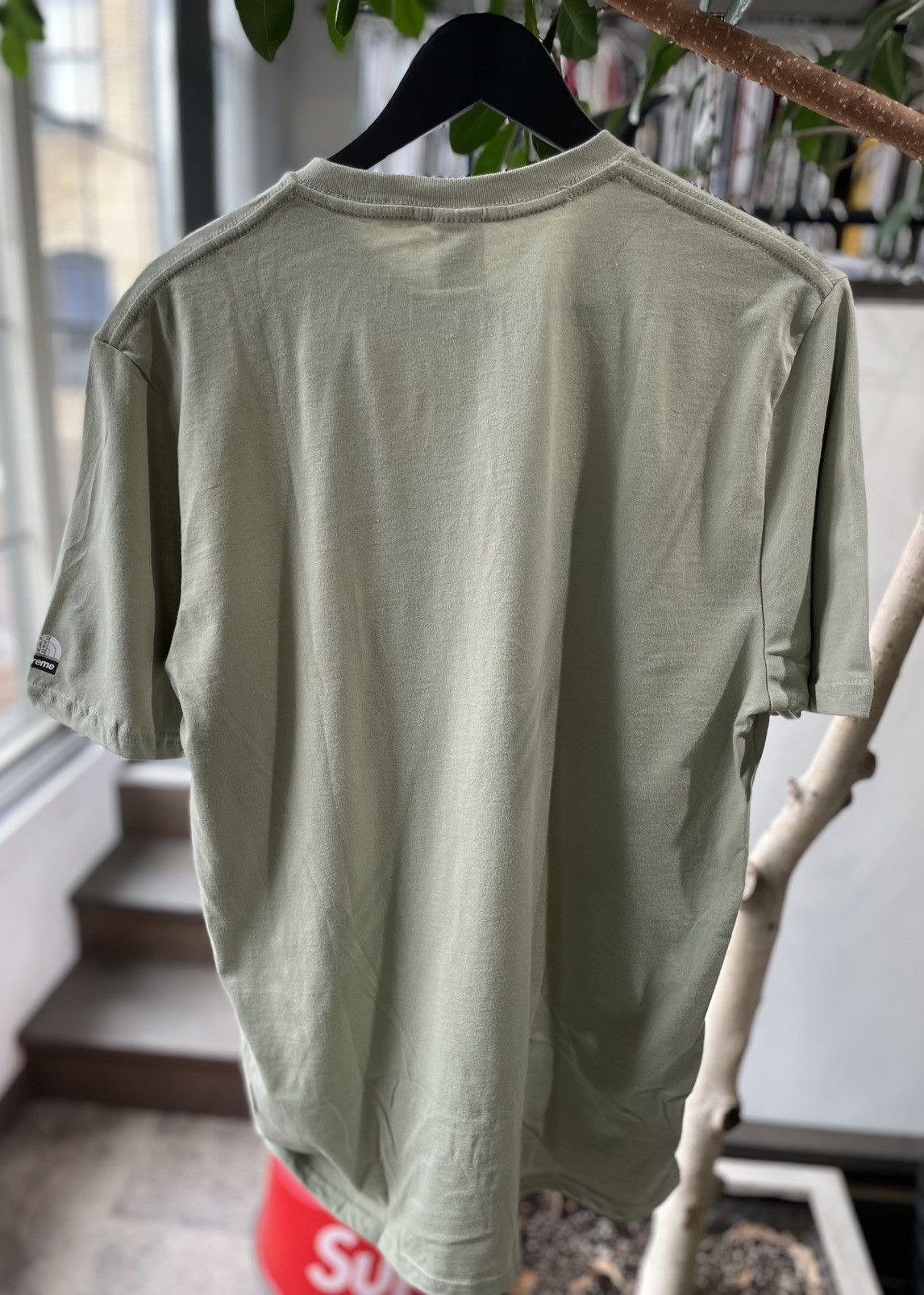 Supreme × The North Face Supreme x The North Face Sketch Tee Sage Size US M / EU 48-50 / 2 - 3 Thumbnail
