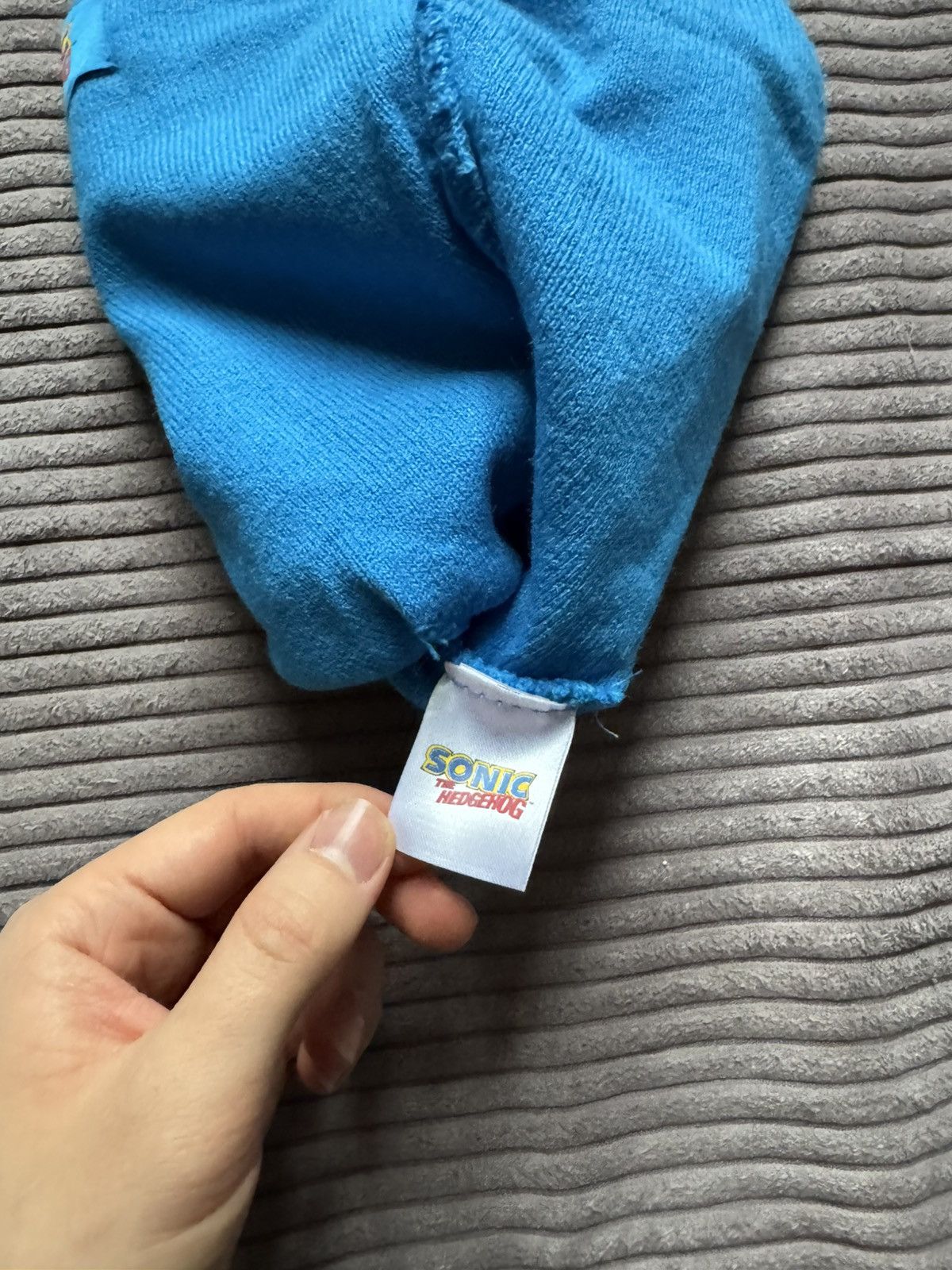 Vintage SEGA Y2K Sonic the Hedgehog Cuffed Beanie Hat Royal Blue Size ONE SIZE - 3 Thumbnail
