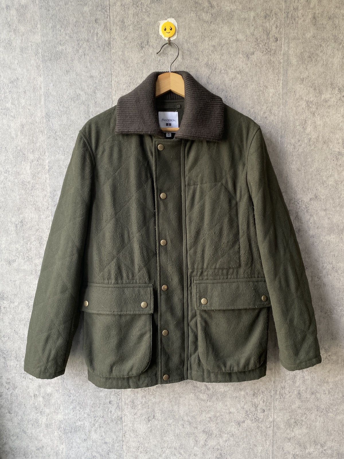 JW Anderson × Uniqlo Uniqlo x J.W. Anderson wool blend quilted hunting jacket Size US M / EU 48-50 / 2 - 2 Thumbnail