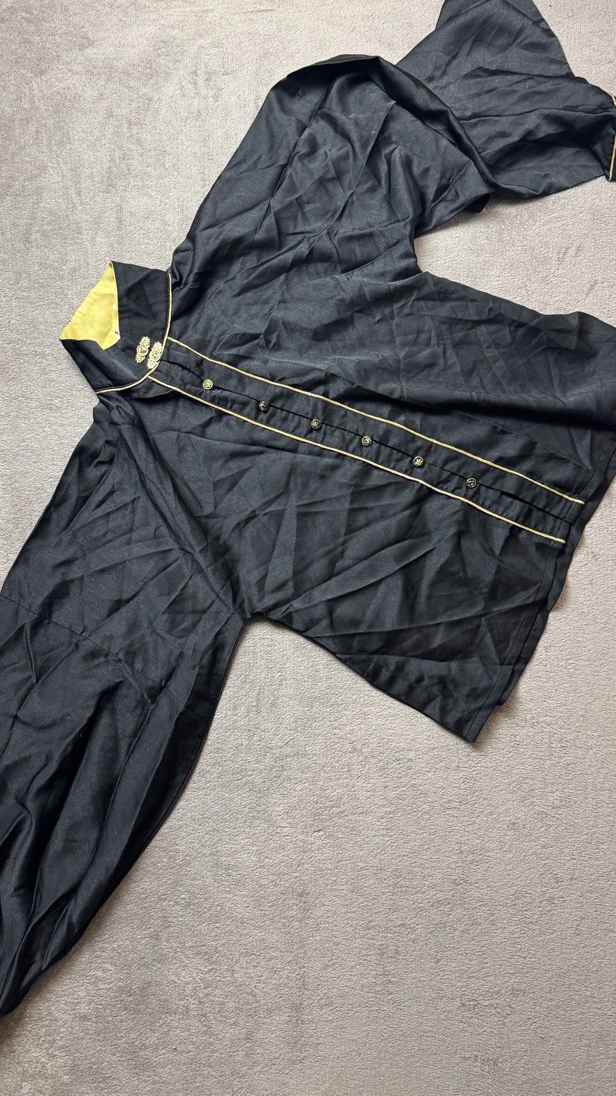 Hysteric Glamour 00s Japan Balmain CDG PPFM Style Vintage Cape Shirt Jacket Size US L / EU 52-54 / 3 - 2 Thumbnail