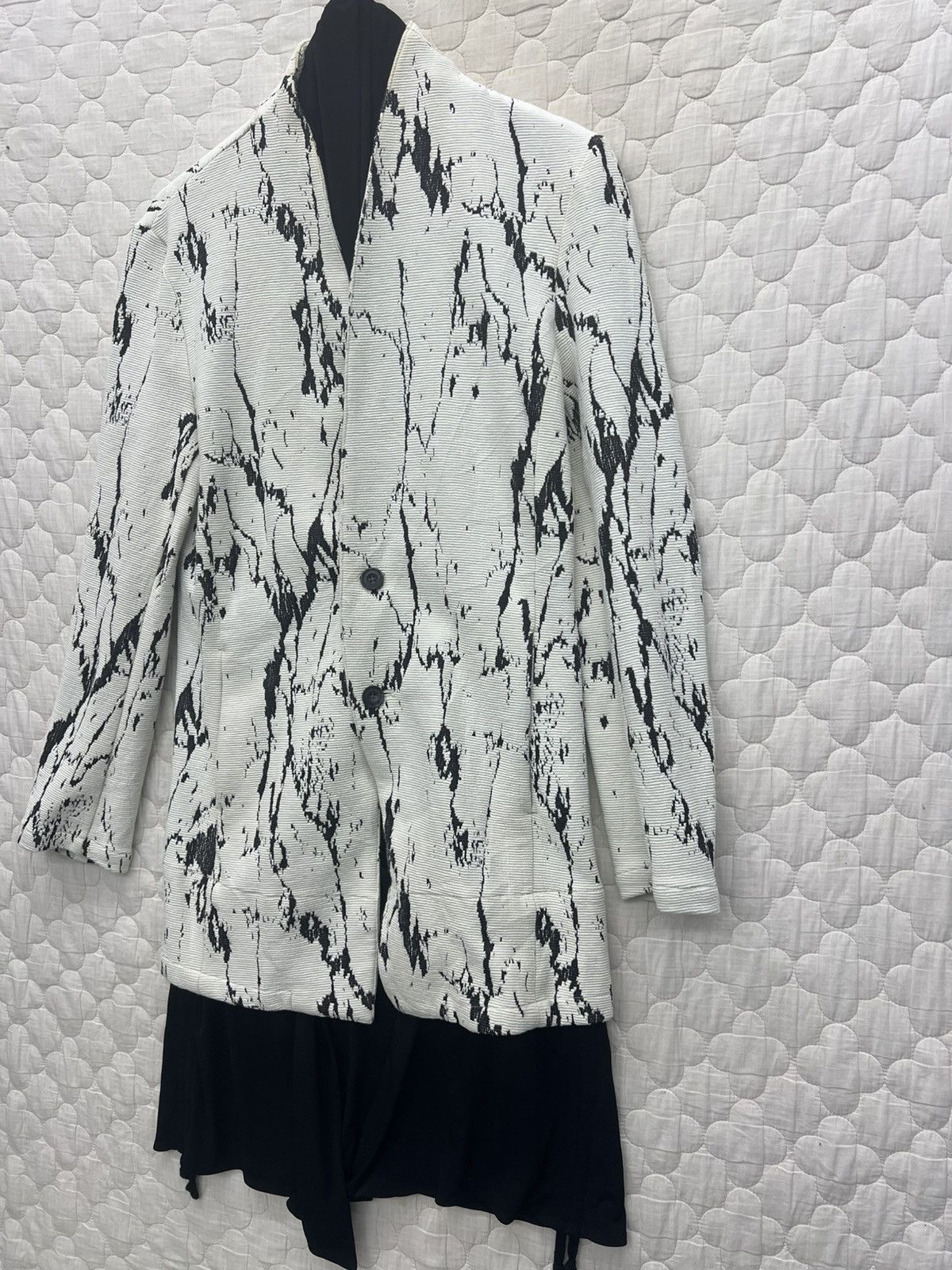 Tornado Mart ARCHIVES💥💥💥TORNADO MART CRACK JACQUARD GATHERED JACKET Size US M / EU 48-50 / 2 - 3 Thumbnail