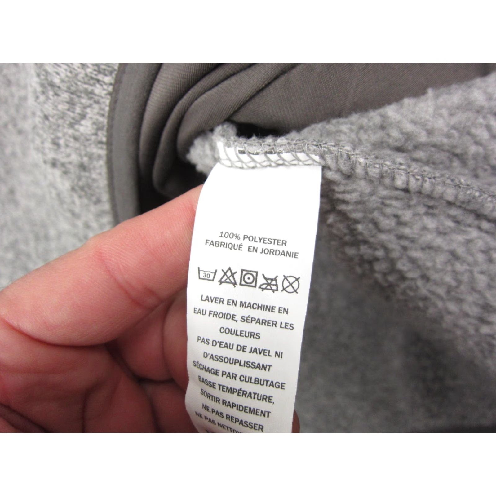 Vintage LL Bean Sweater Mens XL Gray Wool Polyester Fleece 1/4 Snap Button Slightly Fitted Mock Neck Pullover Regular Fit Vintage: No 90s Outdoor Preppy Mens Size US XL / EU 56 / 4 - 7 Thumbnail