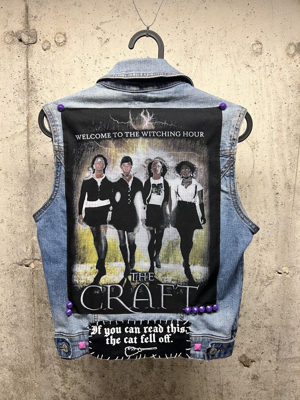 Other New custom horror studded punk vest. Size M / US 6-8 / IT 42-44 - 3 Thumbnail