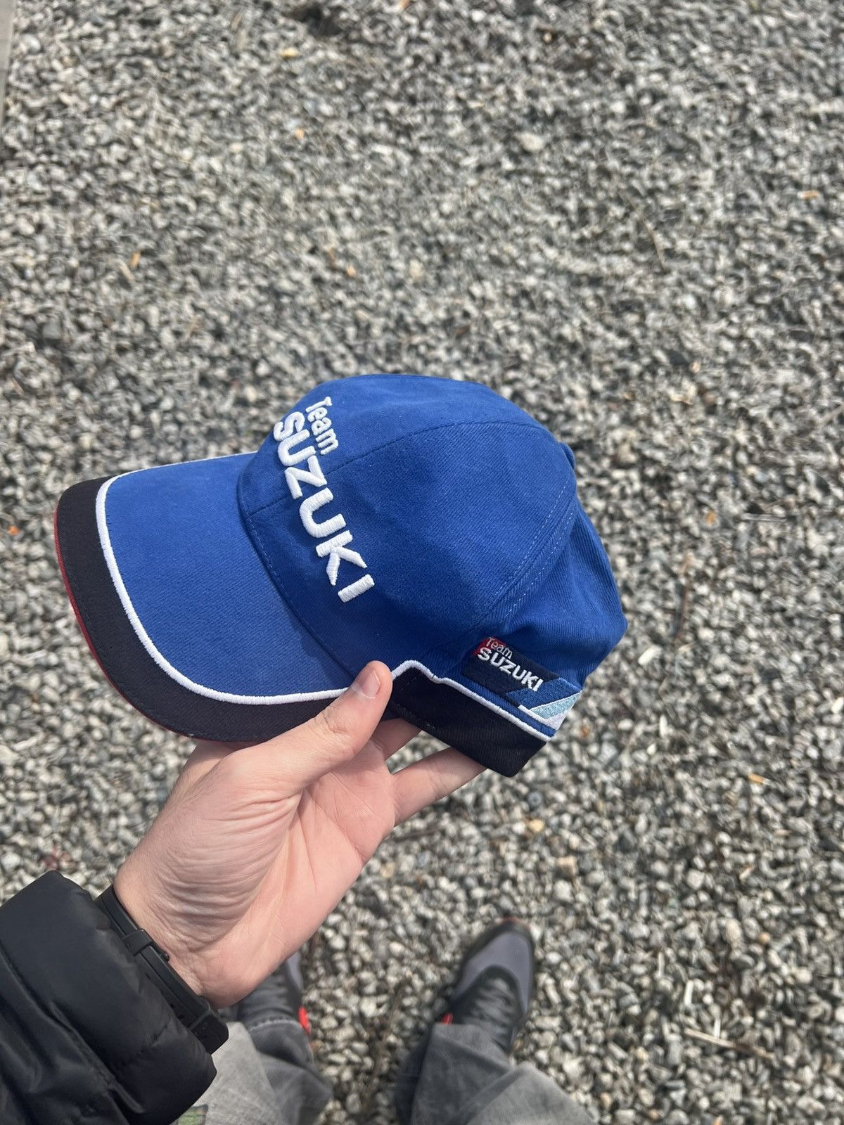 Vintage VERY RARE SUZUKI TEAM CAP MOTORCYCLE NASCAR RETRO Y2K 90s Size ONE SIZE - 3 Thumbnail