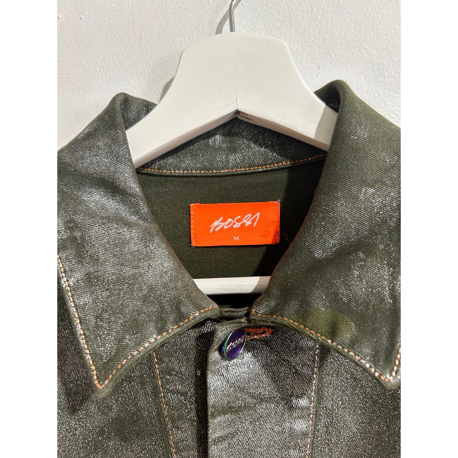 Bossi Sportswear BOSSI GLITTER DENIM JACKET SIZE MEDIUM Size US M / EU 48-50 / 2 - 3 Thumbnail