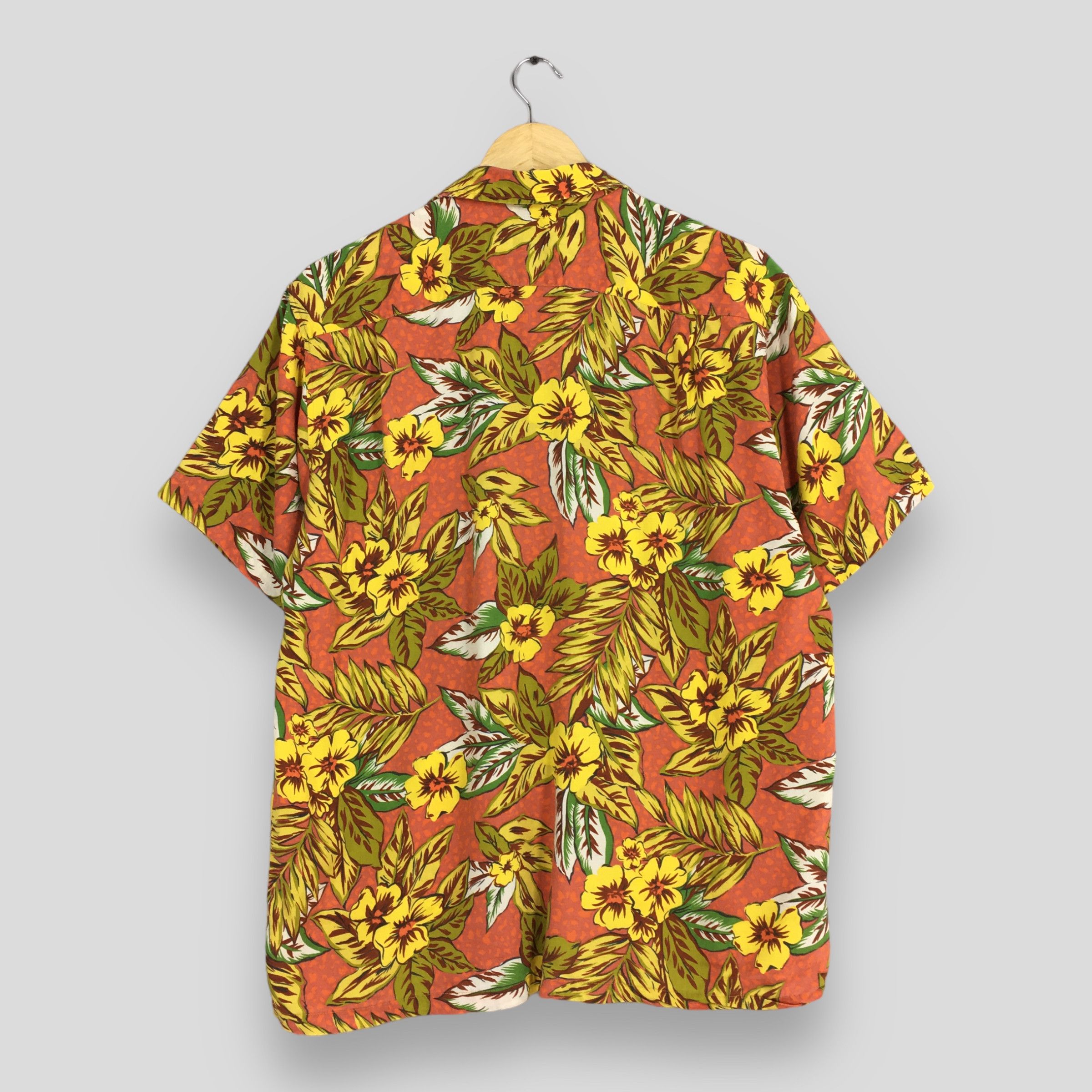 Vintage Vintage Avalinho Homme Hibiscus Flower Rayon Shirt Medium Size US M / EU 48-50 / 2 - 7 Thumbnail