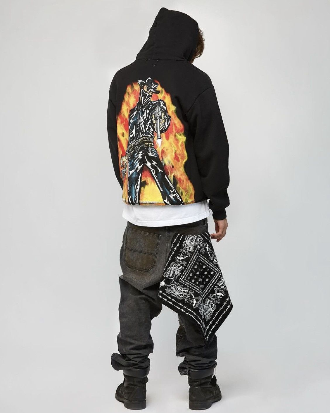 Warren Lotas Warren Lotas Stained Biker Pants Jeans Cargo Size US 30 / EU 46 - 3 Thumbnail
