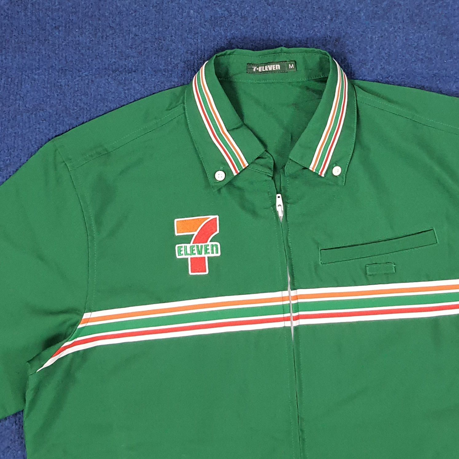 Japanese Brand Vintage 7 Eleven Japan Staff Uniform Jacket C249N2 Size US M / EU 48-50 / 2 - 4 Thumbnail