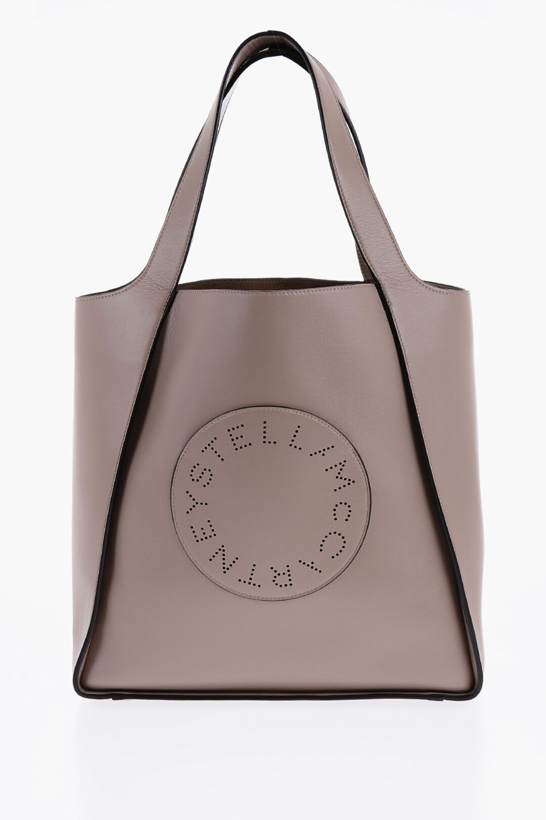 Stella McCartney og1mm0824 Size: OS / Vegan Leather Tote Bag in Beige Size ONE SIZE - 1 Thumbnail