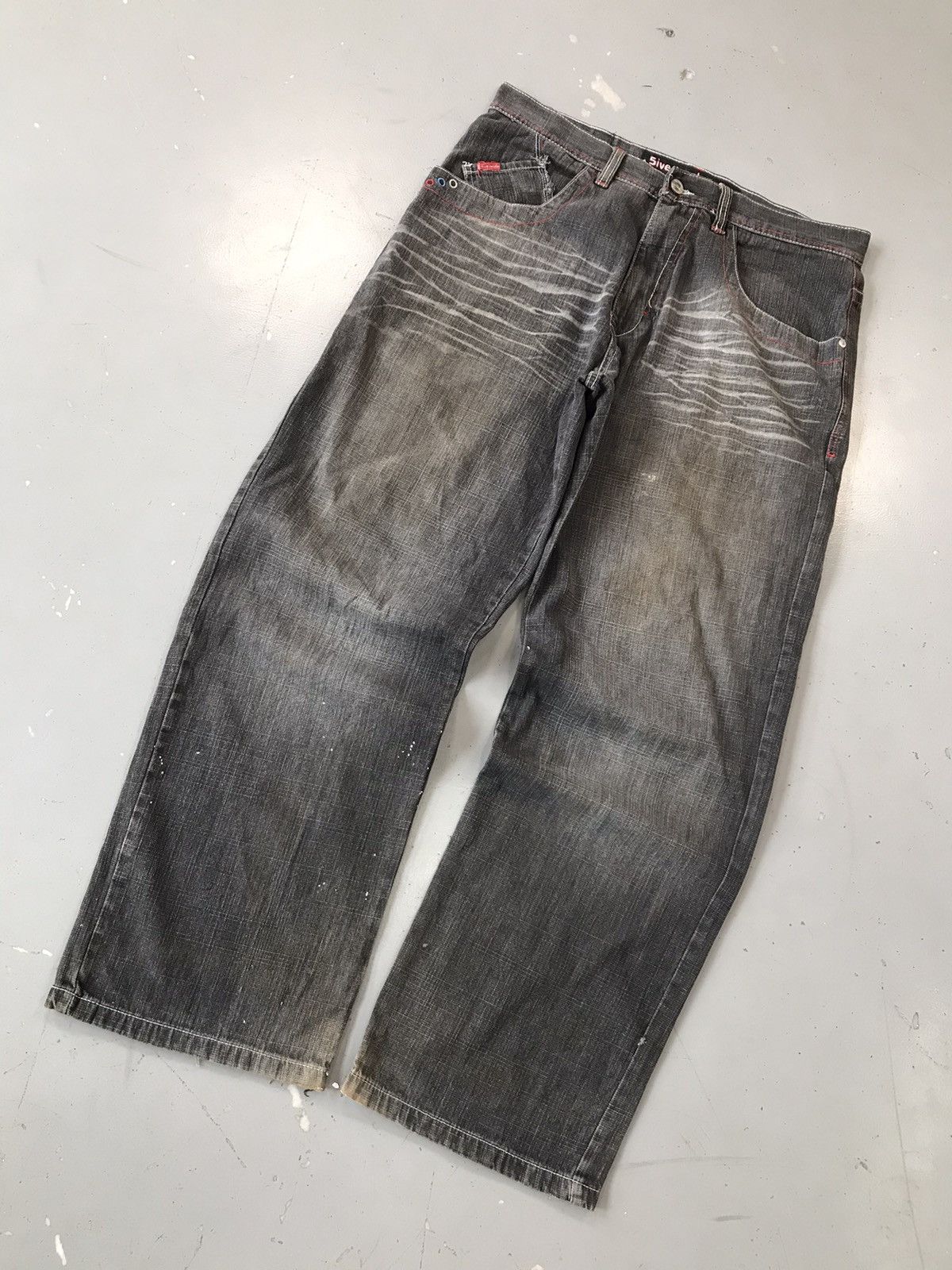 JNCO × Southpole × Vintage Vintage 5ive jungle & co. Y2K straight fit denim Size US 38 / EU 54 - 2 Thumbnail