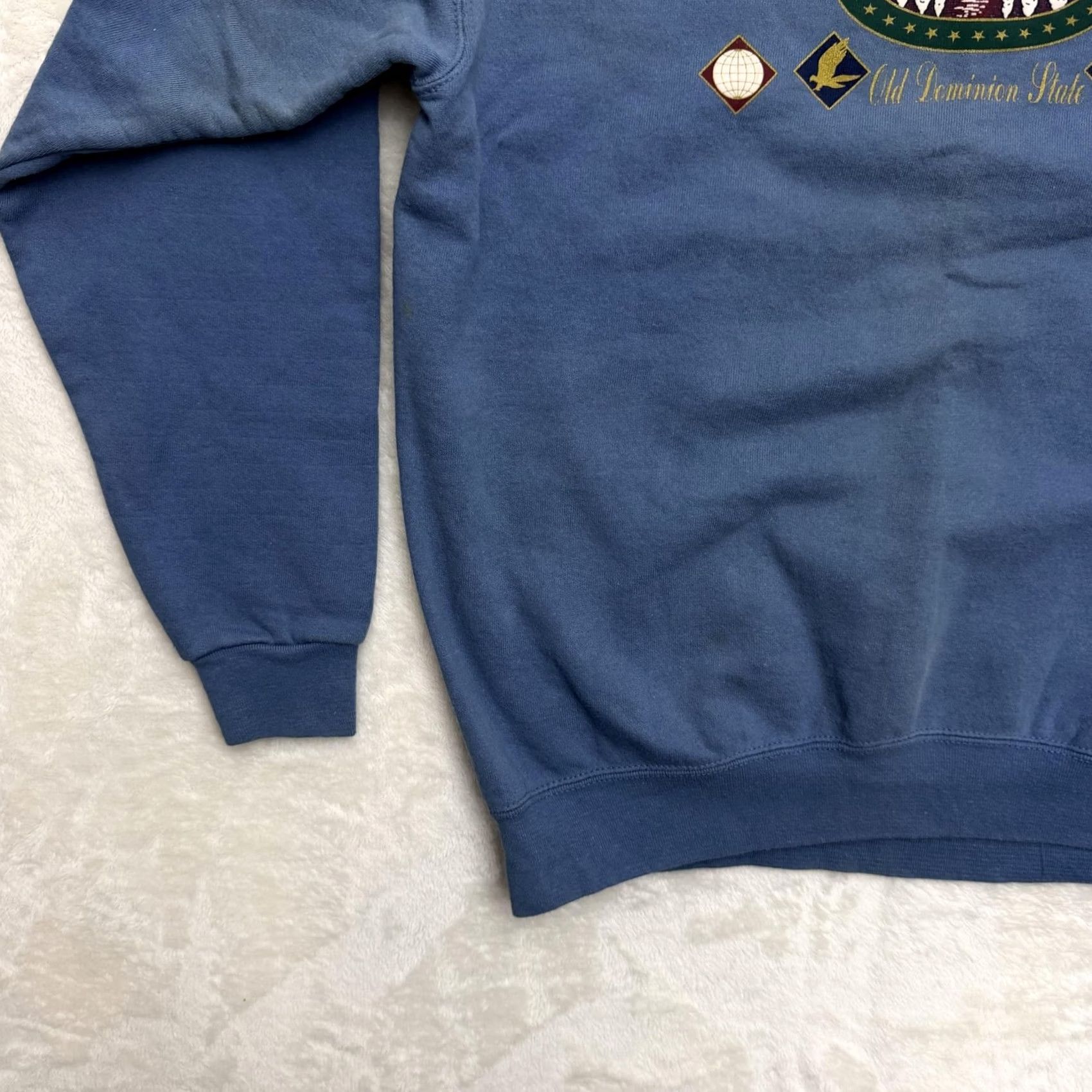 Vintage VINTAGE Oneita Virginia Sweatshirt Mens XL Blue Old Dominion Graphic Fleece USA Size US XL / EU 56 / 4 - 6 Thumbnail